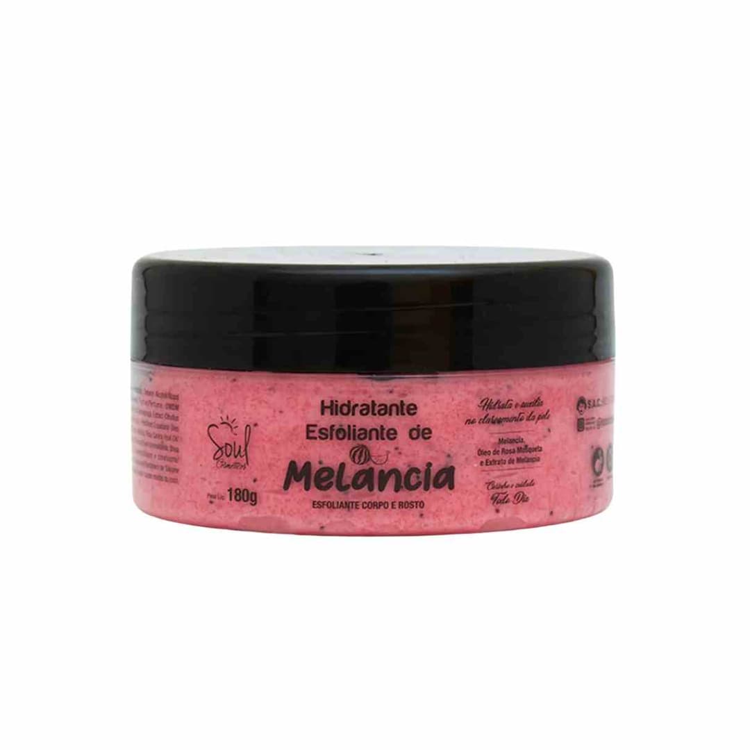 HIDRATANTE ESFOLIANTE MELANCIA 180GR SOUL COSMETICOS