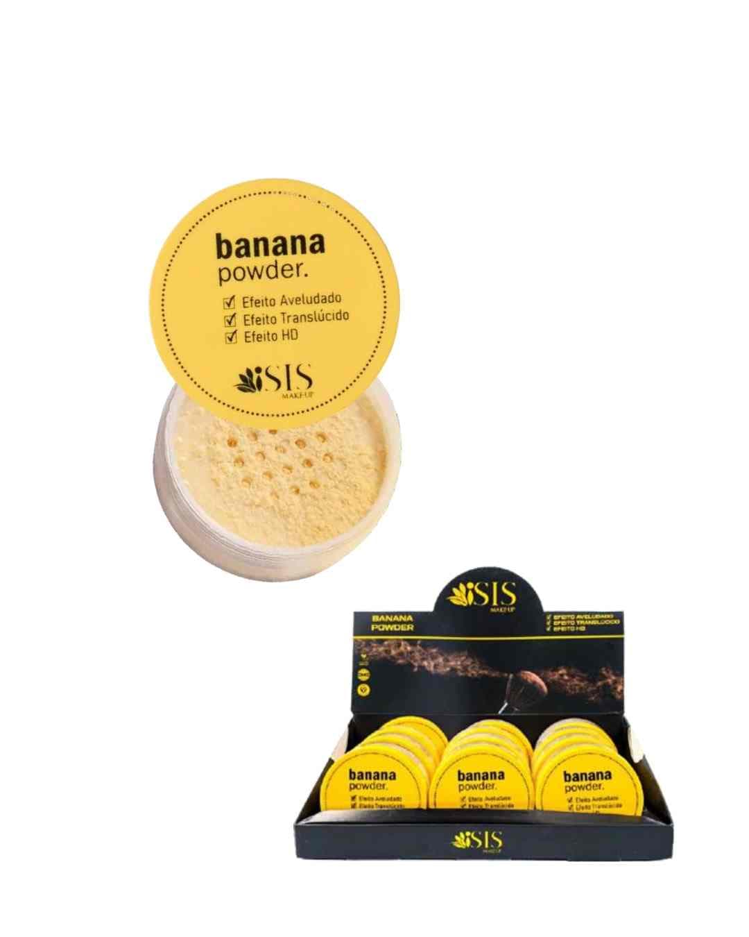 IS021 PO BANANA POWDER CX/12 ISIS MAKEUP