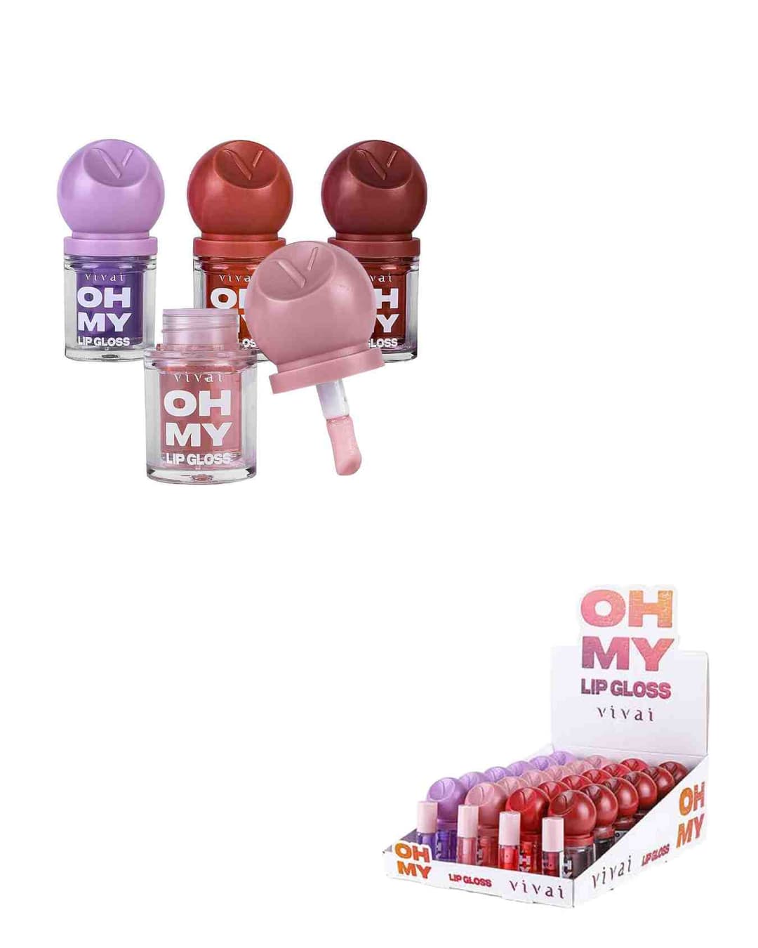 3334.1.1 OH MY LIP GLOSS CX/24 VIVAI