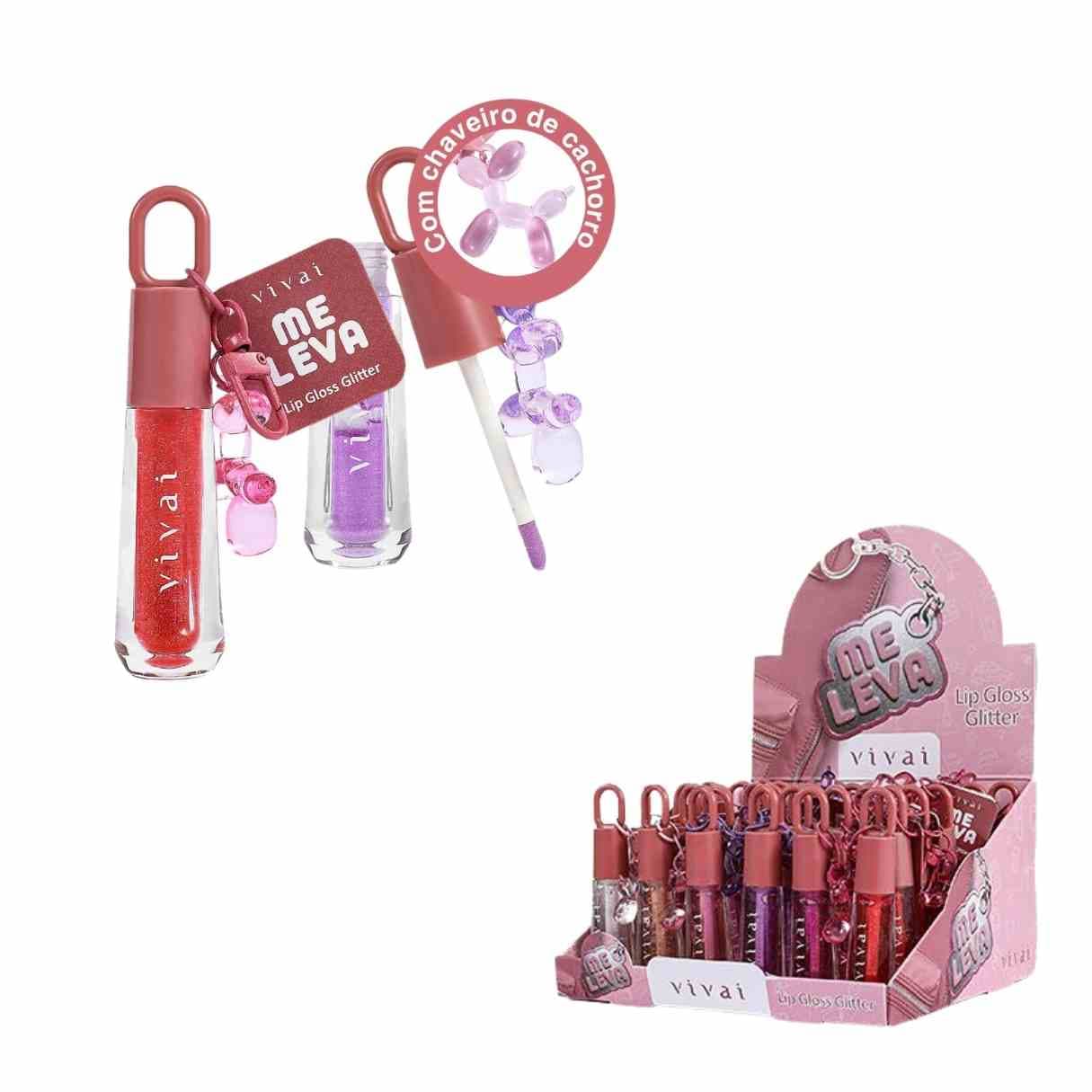 3362.1.1 LIP GLOSS GLITTER ME LEVA CX/36 VIVAI