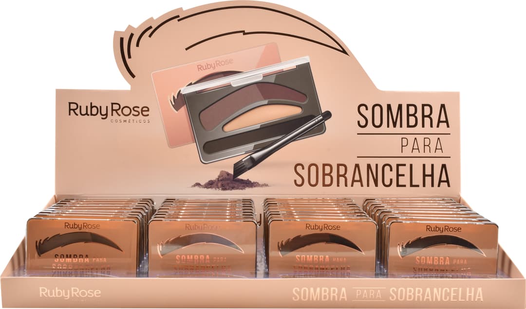 HB 9357 SOMBRAS PARA SOBRANCELHA DUO RUBY ROSE CX/36