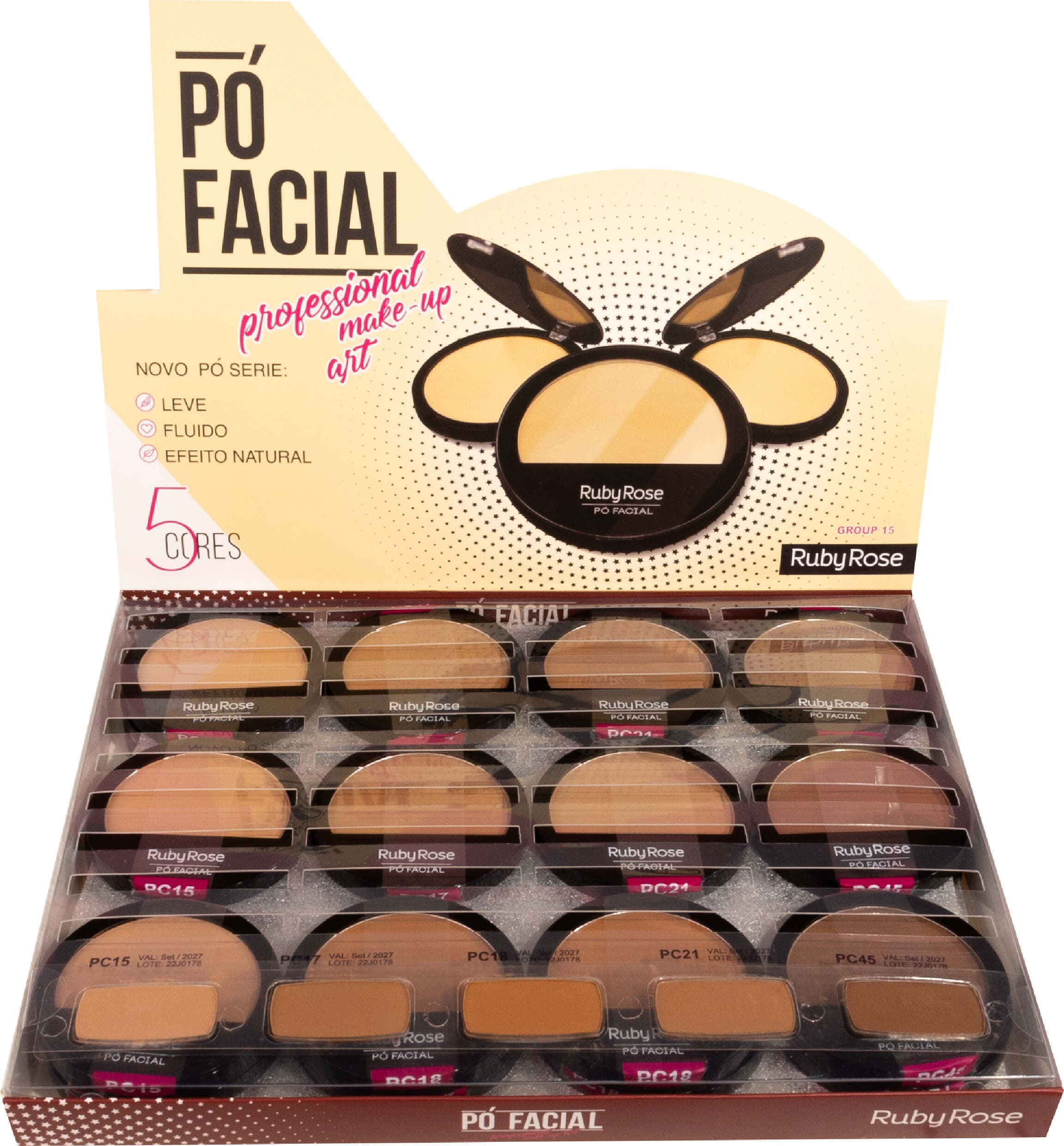 HB 7206-15 PO FACIAL RUBY ROSE CX/36