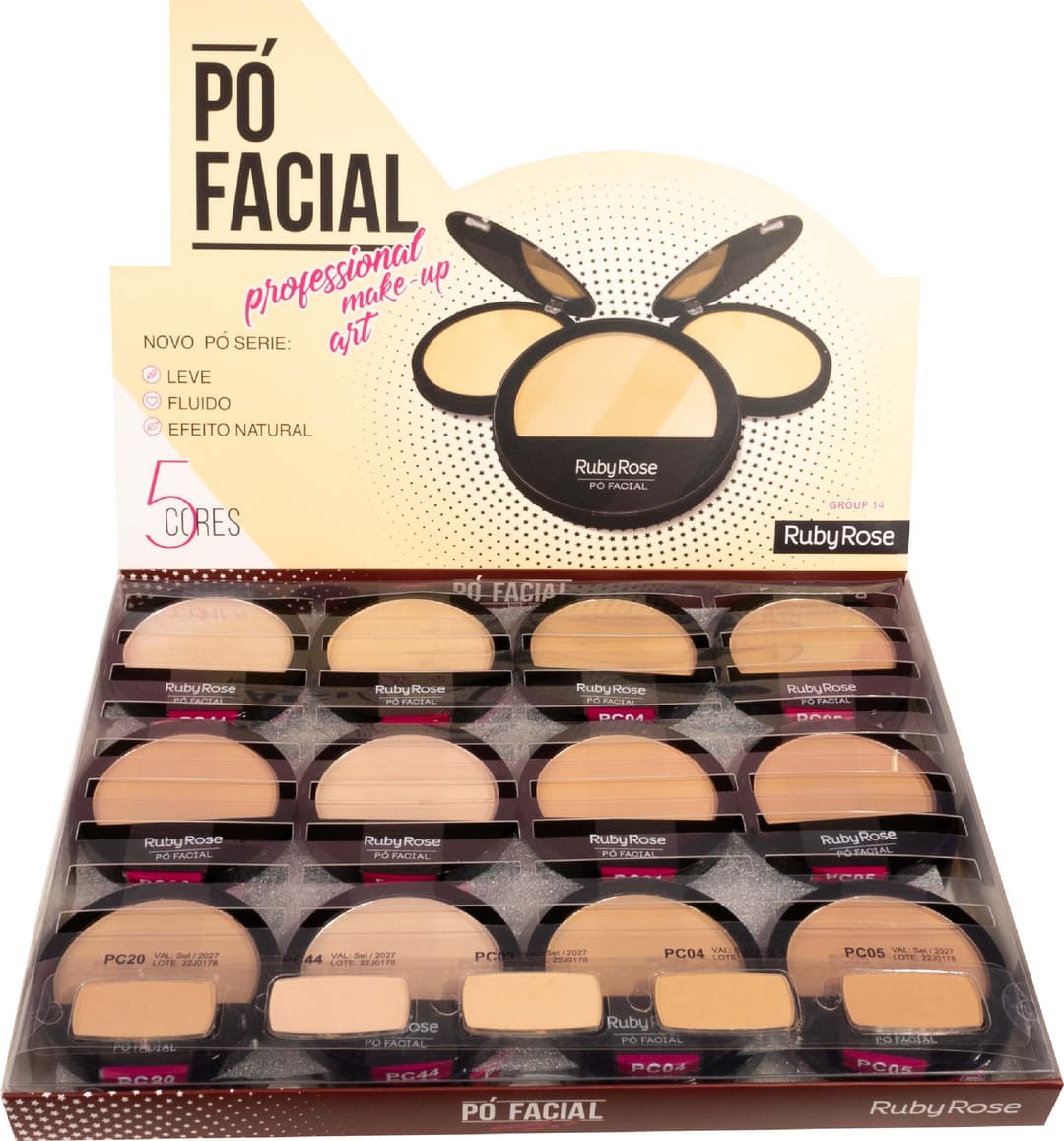 HB 7206-14 PO FACIAL RUBY ROSE CX/36