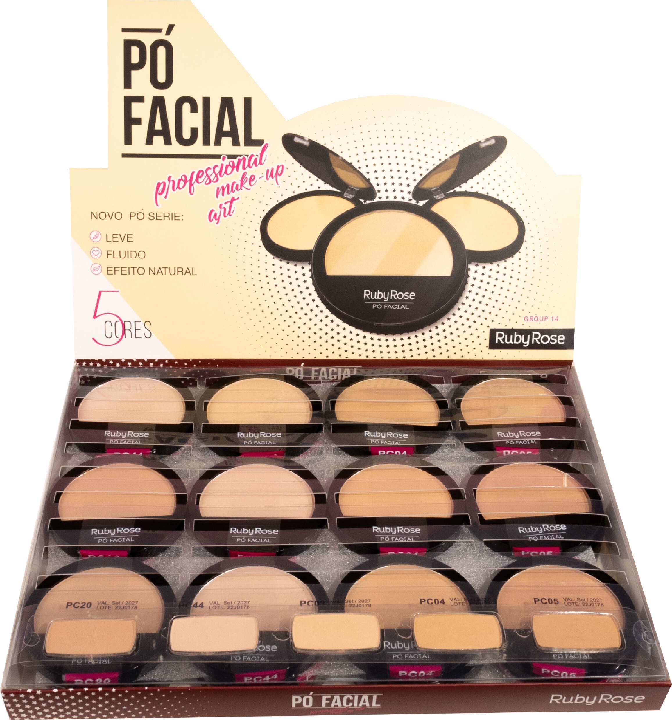 HB 7206-14 PO FACIAL RUBY ROSE CX/36
