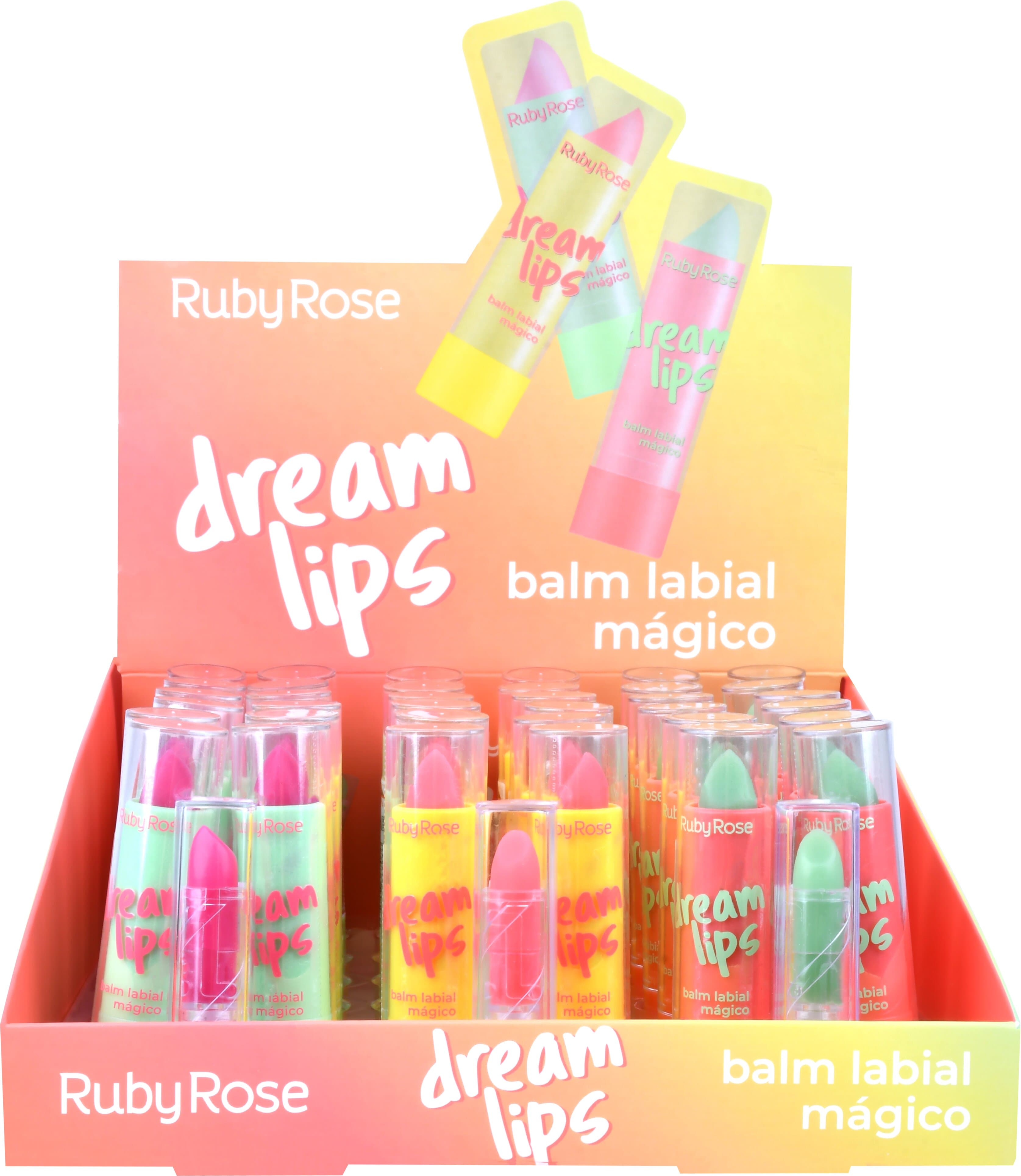 HB 8528 DREAM LIPS HIDRATANTE RUBY ROSE CX/36