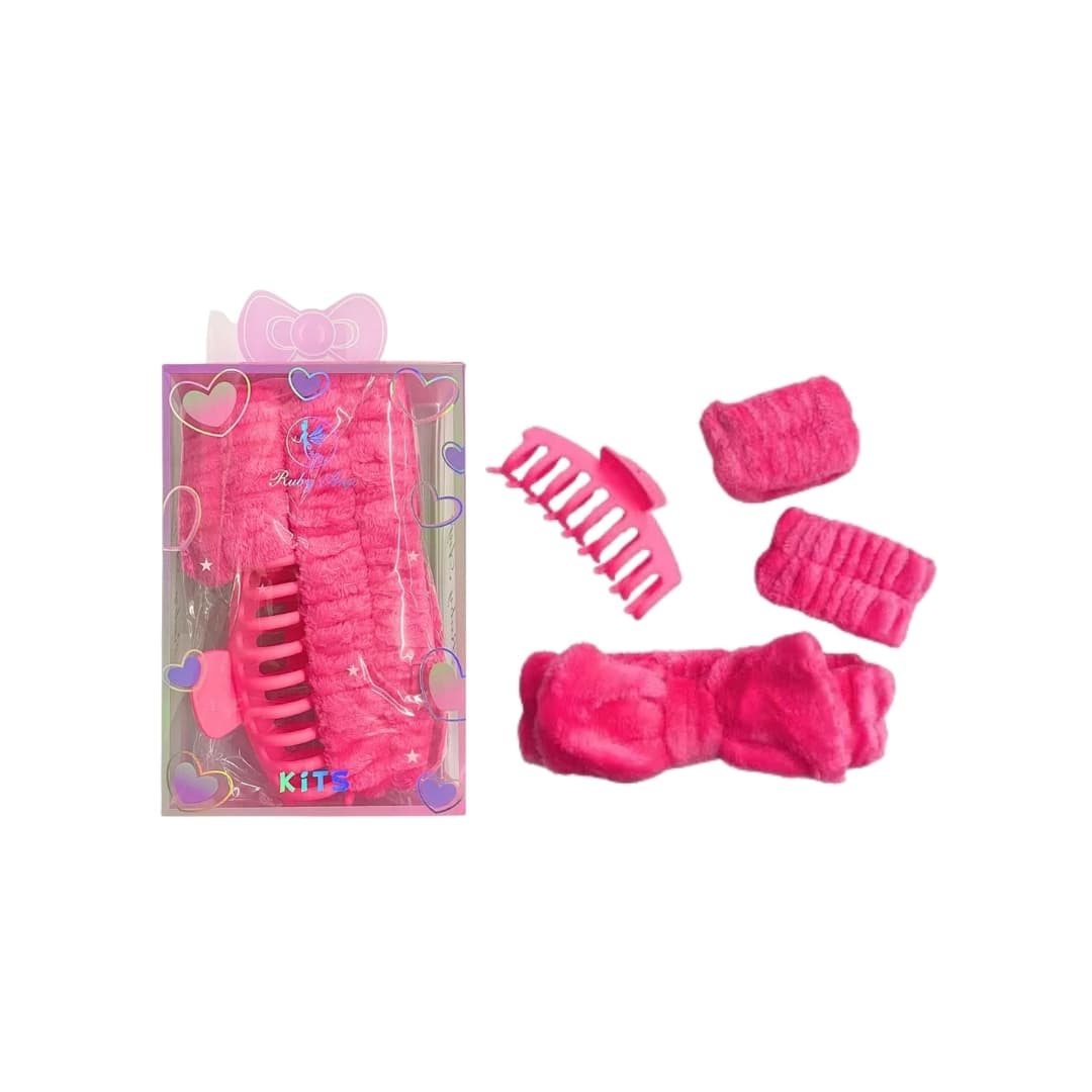 RA519-1 KIT PIRANHA E FAIXA PARA CABELO RUBY ANJO