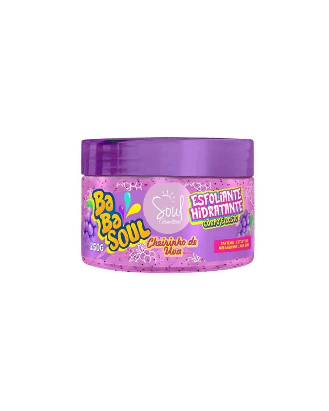 HID. ESFOLIANTE BABASOUL UVA 250GR SOUL COSMETICOS