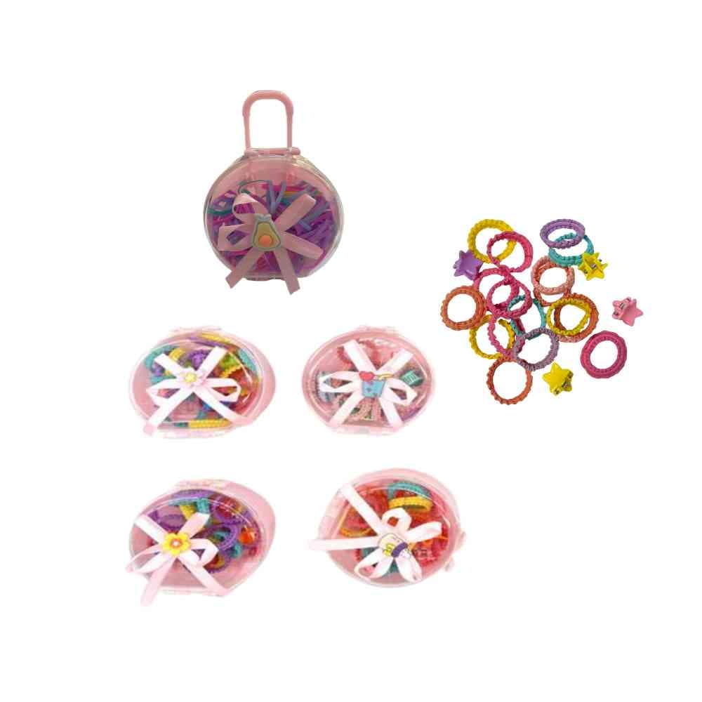 DF400-RB2201 ORNAMENTO PARA CABELO ELASTICO COLORIDO DAFU