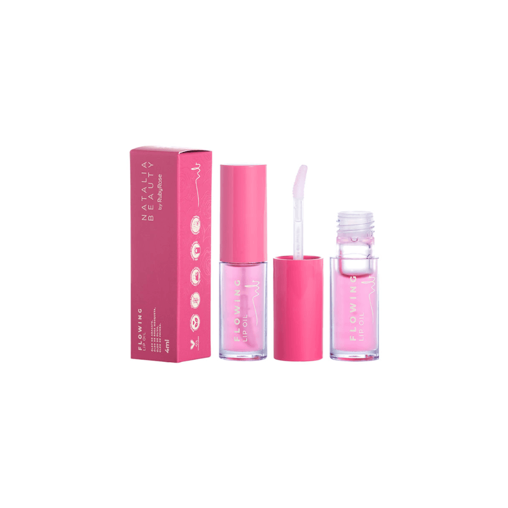 HB L6509 LIP OIL FLOWING NATALIA BEAUTY CX/24 RUBY ROSE