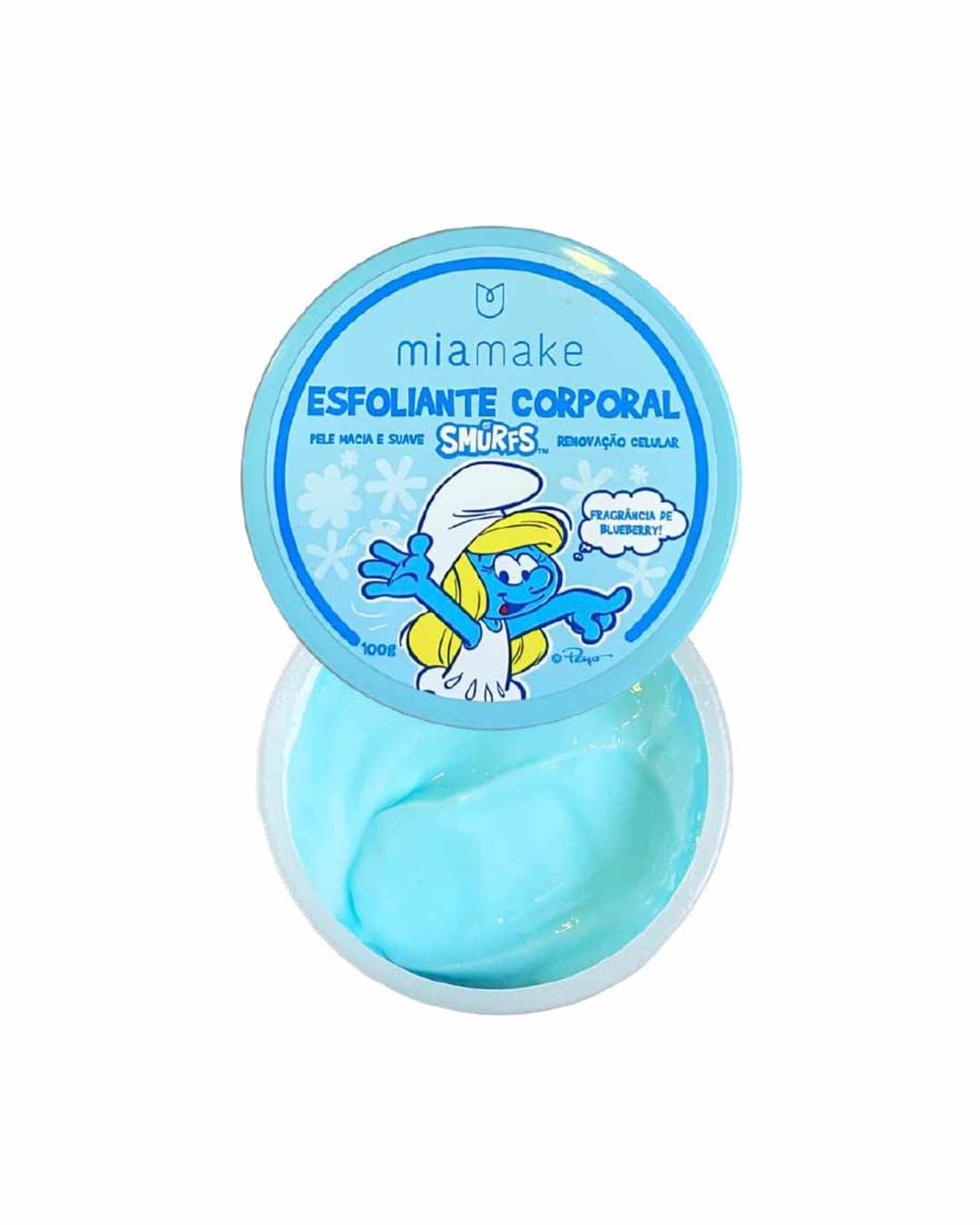 563 ESFOLIANTE CORPORAL SMURFS MIAMAKE