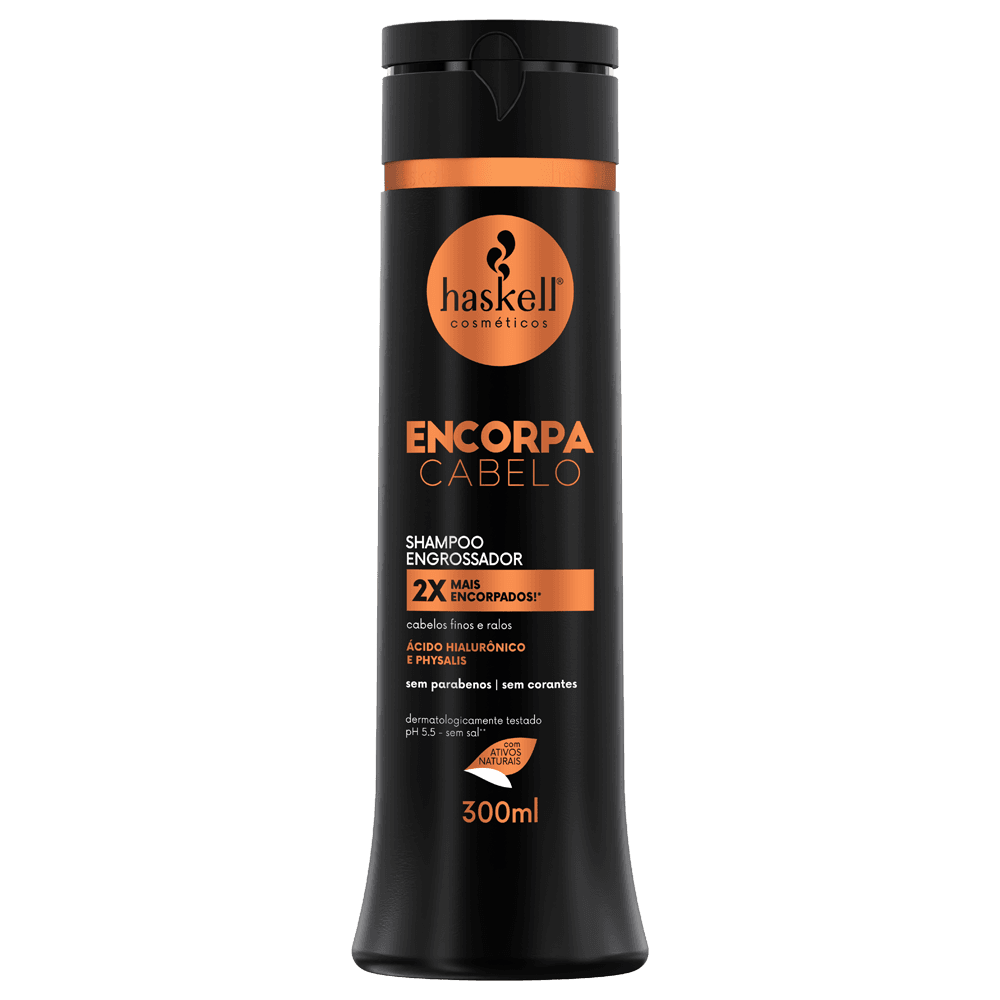 SHAMPOO ENCORPA CABELO 300ML HASKELL