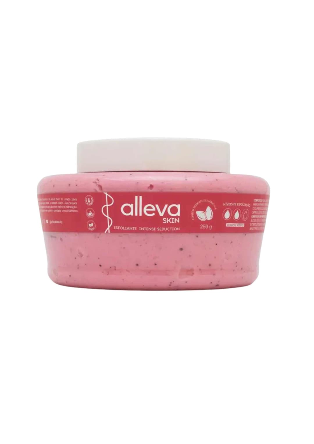 AL7403 ESFOLIANTE CORPO E ROSTO ROSE ESSENCE 250ML ALLEVA