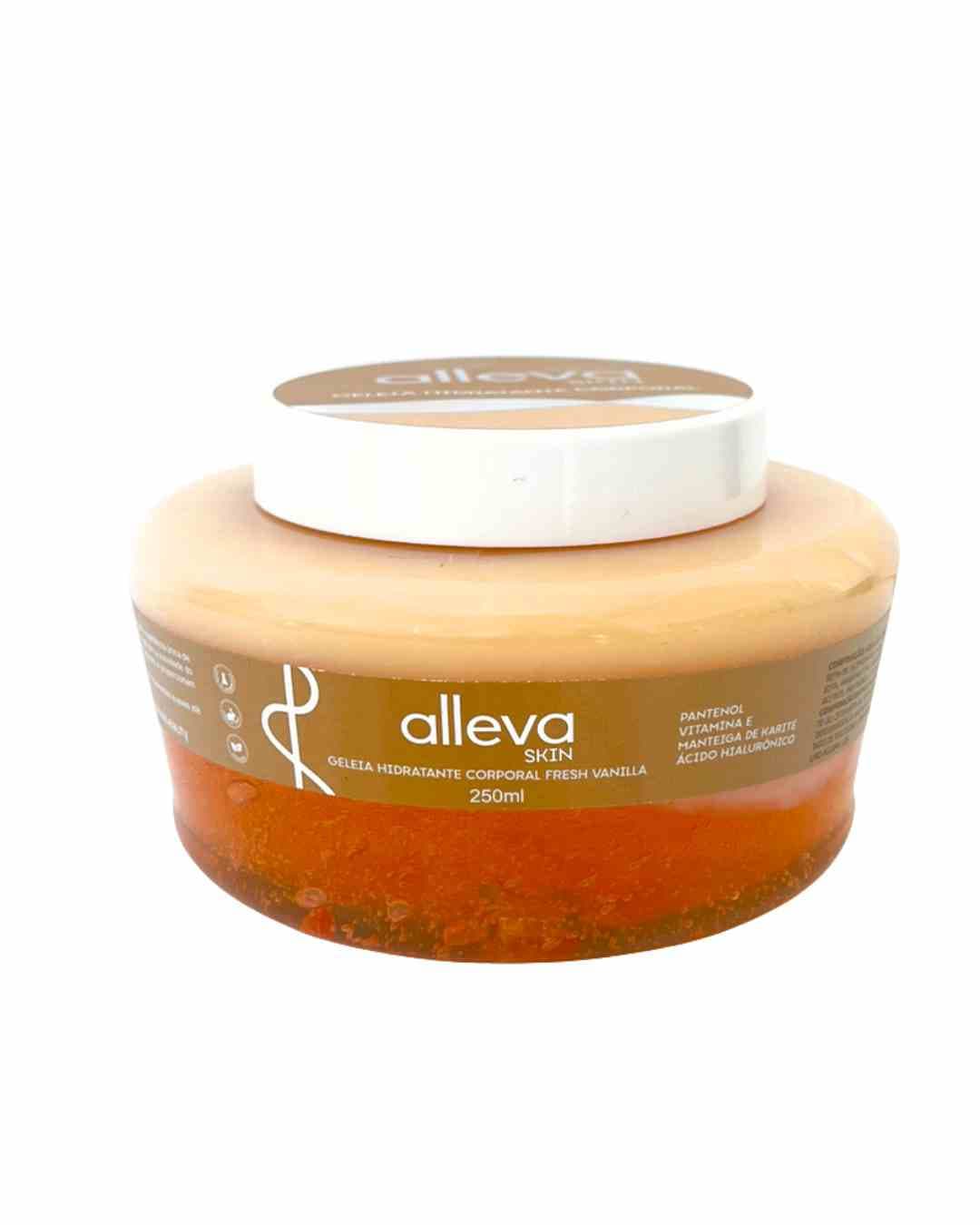 AL7501 GELEIA HIDRATANTE CORPORAL FRESH VANILLA 250ML ALLEVA
