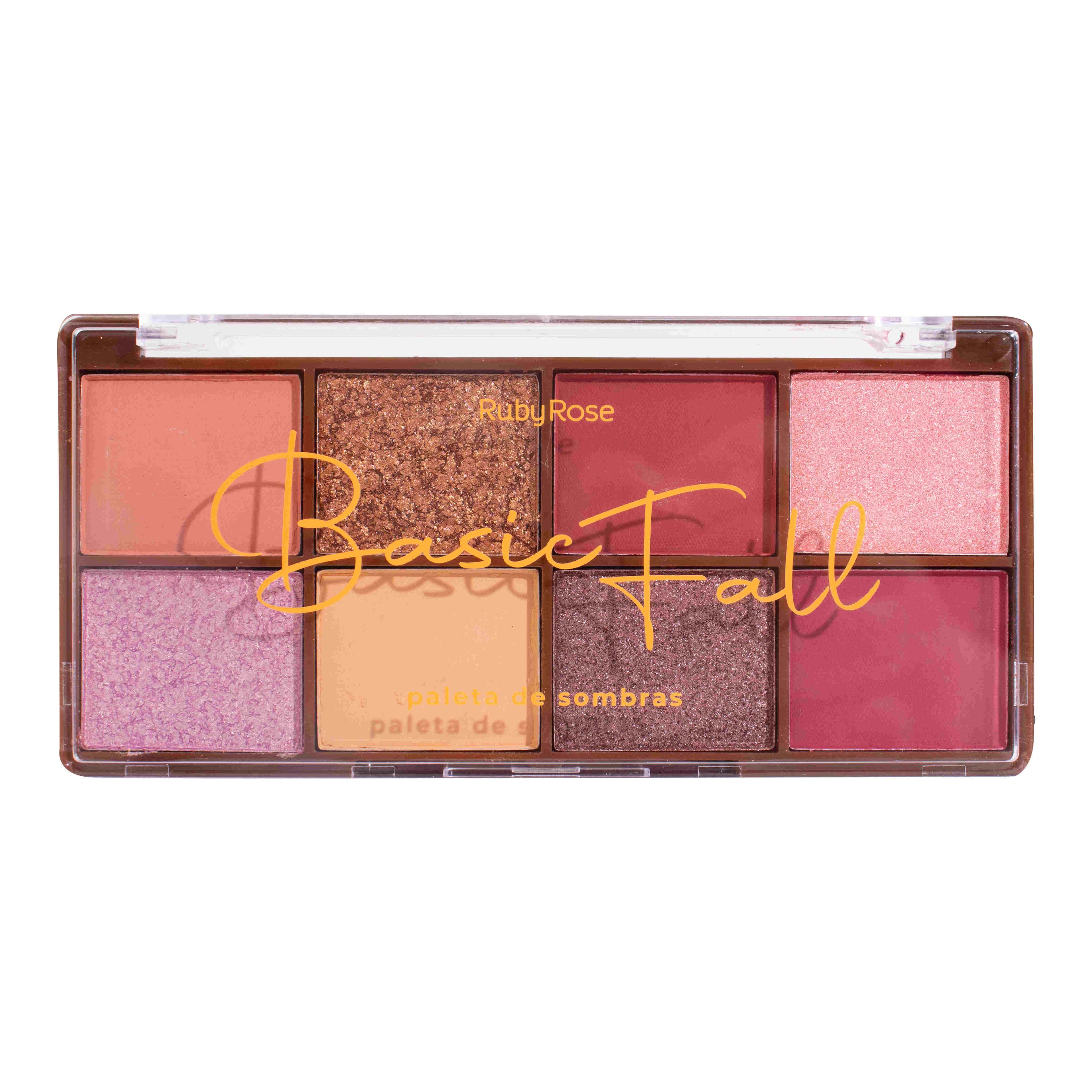 HB F527 PALETA DE SOMBRAS BASIC FALL MATTE RUBY ROSE