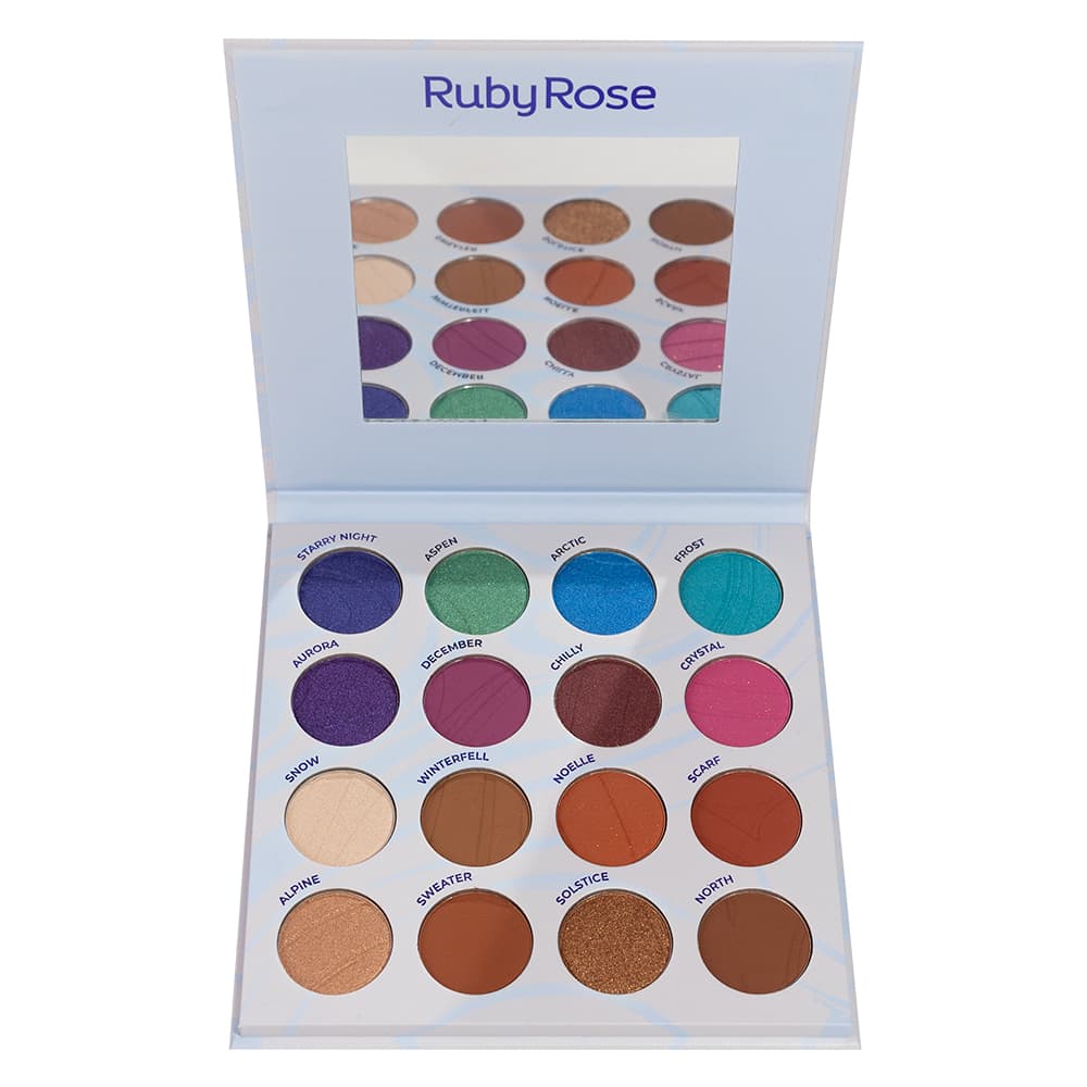 HB F540 PALETA DE SOMBRAS WINTER STORM RUBY ROSE