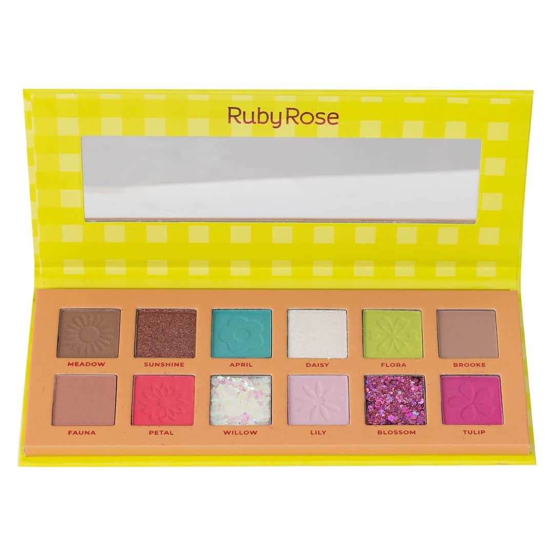 HB F538 PALETA DE SOMBRAS SPRING BREEZE MATTE RUBY ROSE