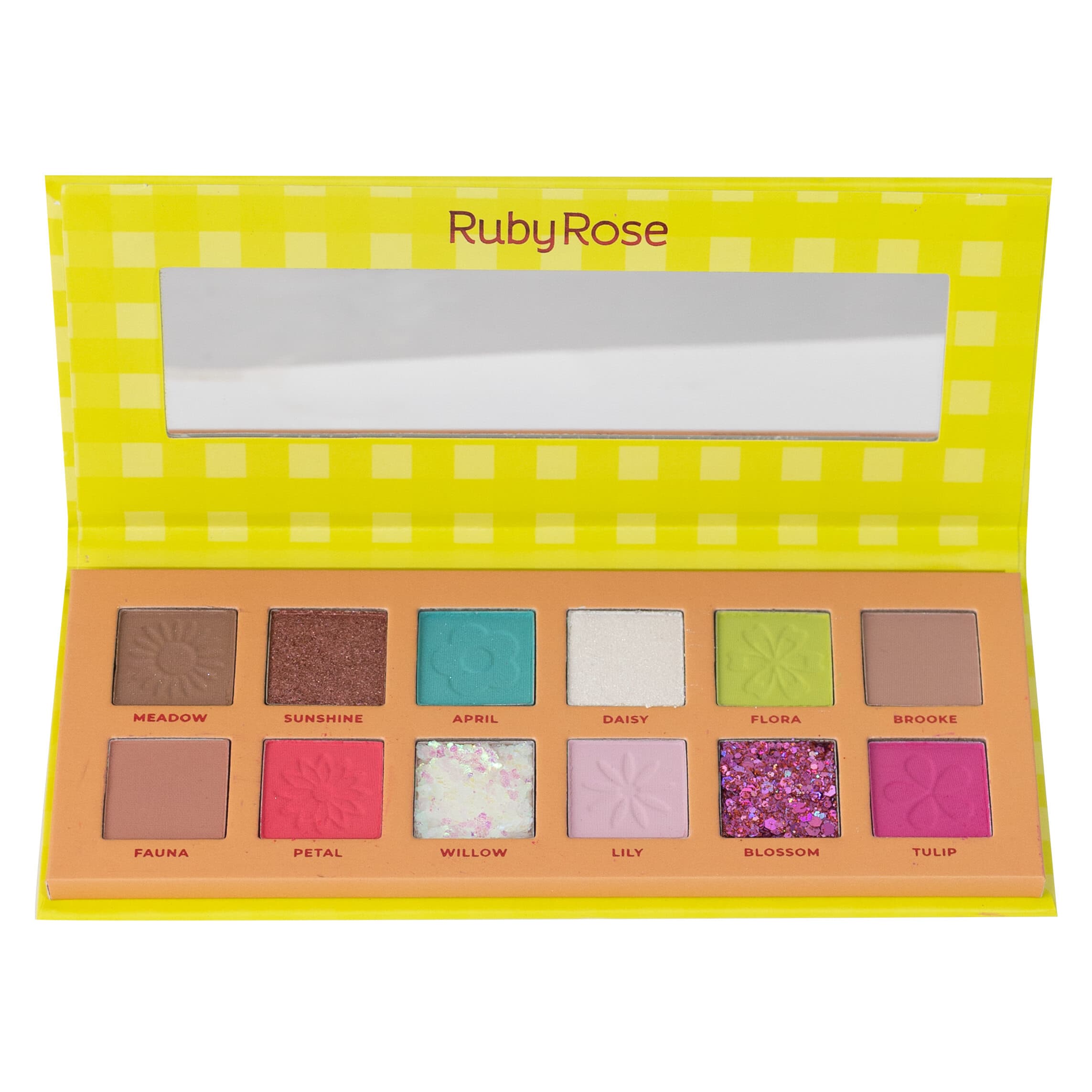 HB F538 PALETA DE SOMBRAS SPRING BREEZE MATTE RUBY ROSE
