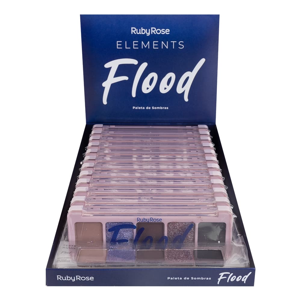 HB F536 PALETA DE SOMBRAS FLOOD RUBY ROSE CX/12