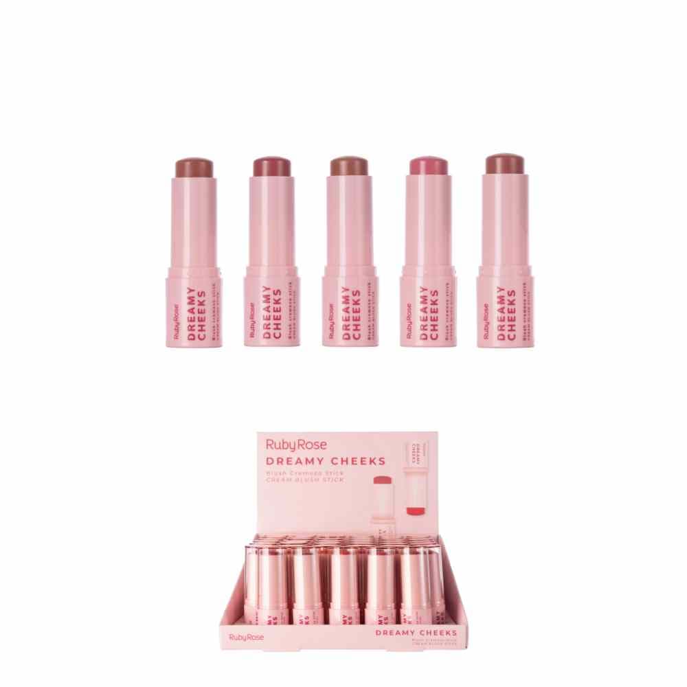 HB M01-G2 BLUSH CREMOSO DREAMY CHEEKS ROSA RUBY ROSE CX/36