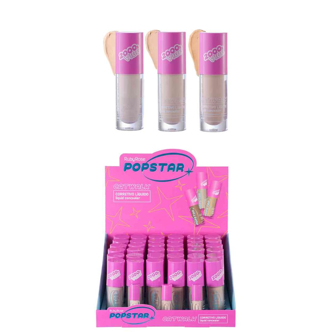 HB M603-G1 CORRETIVO LIQUIDO CATWALK POPSTAR RUBY ROSE CX/36