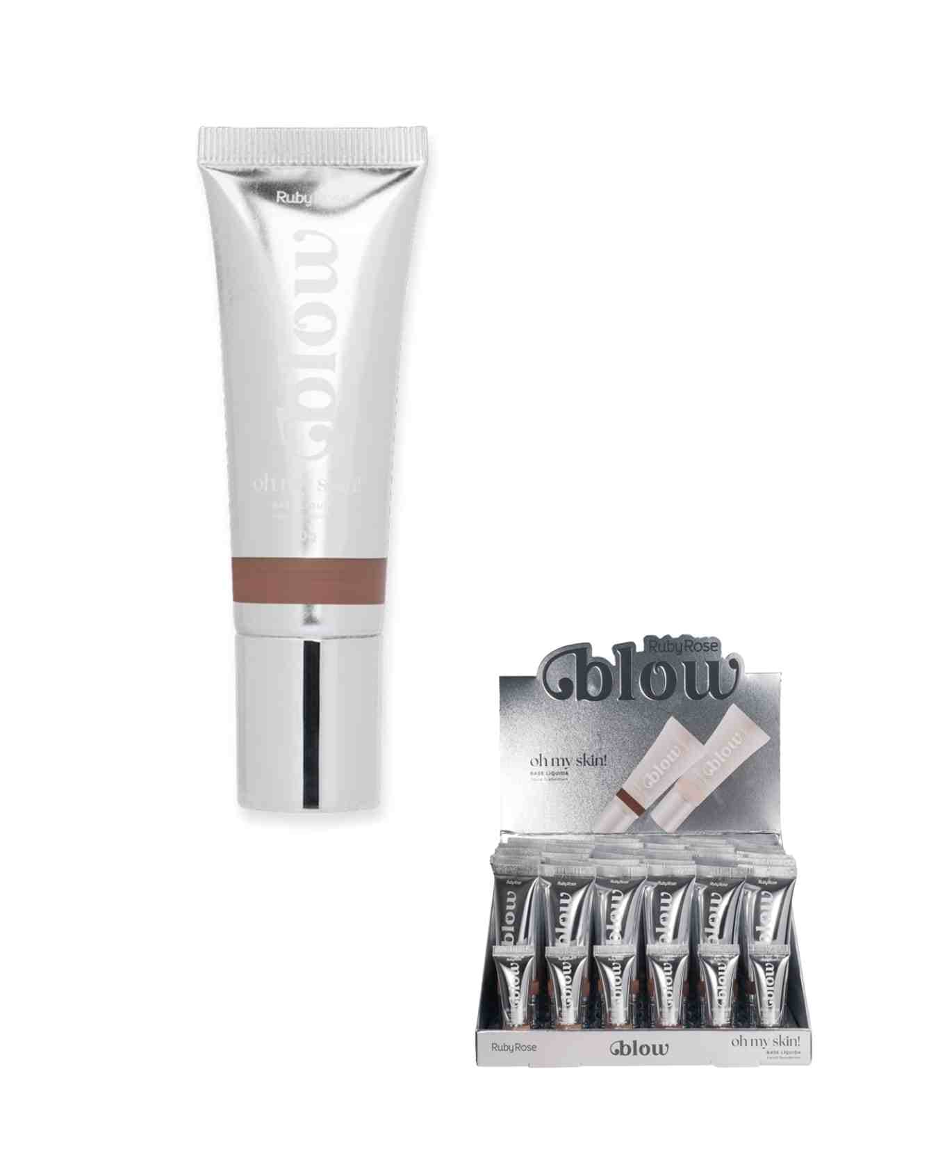HB M303-G2 BASE LIQUIDA OH MY SKIN BLOW RUBY ROSE CX/36