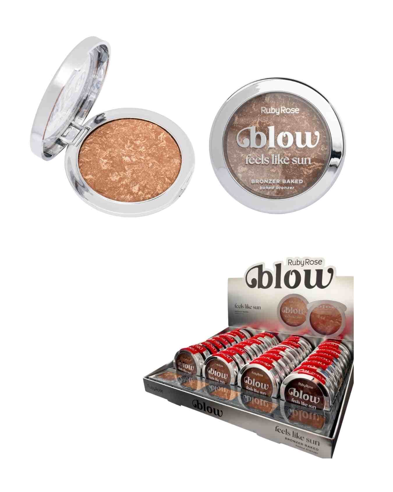 HB M203 BRONZER BAKED FEELS LIKE SUN BLOW RUBY ROSE CX/36