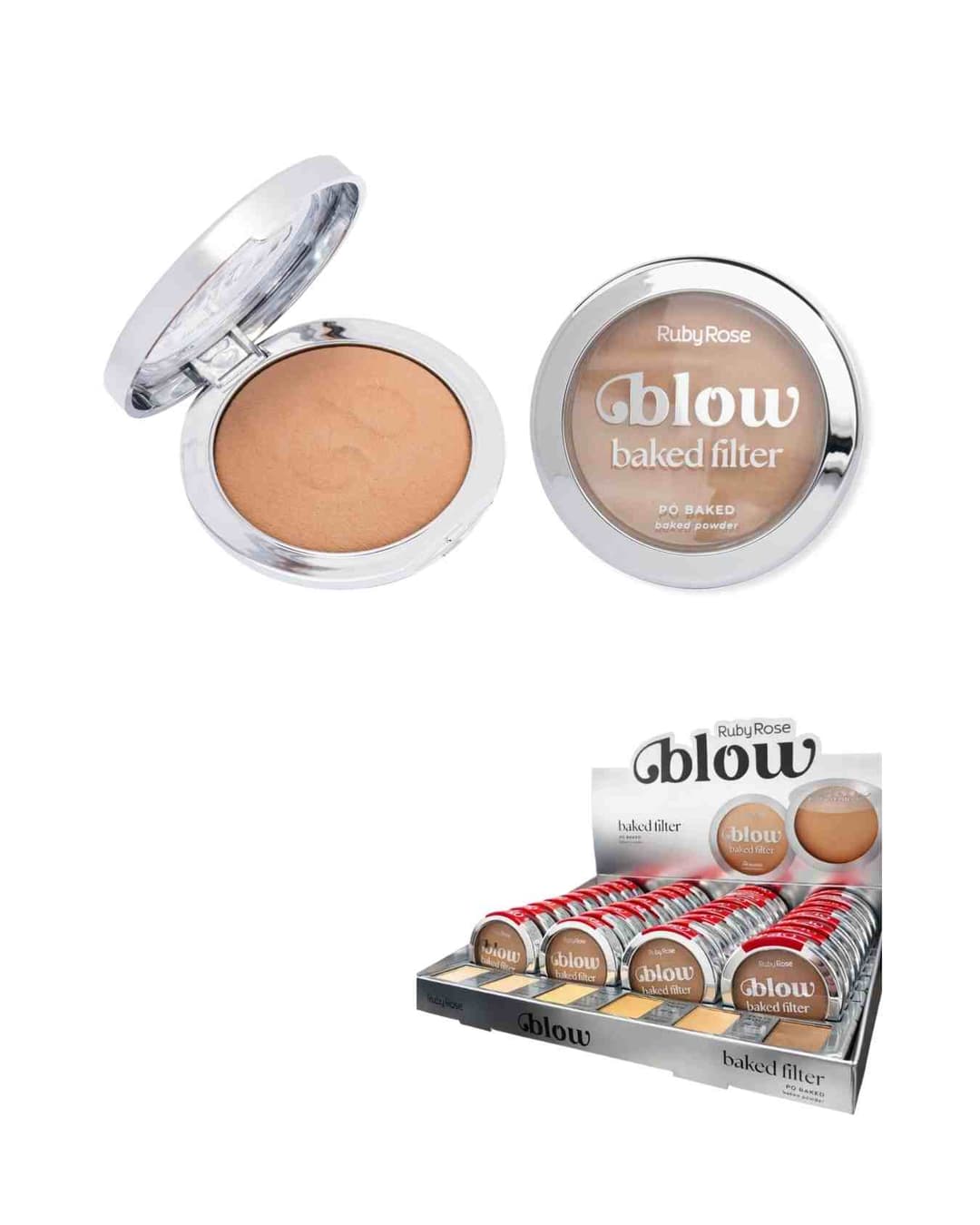 HB M408 PO BAKED FILTER BLOW RUBY ROSE CX/36
