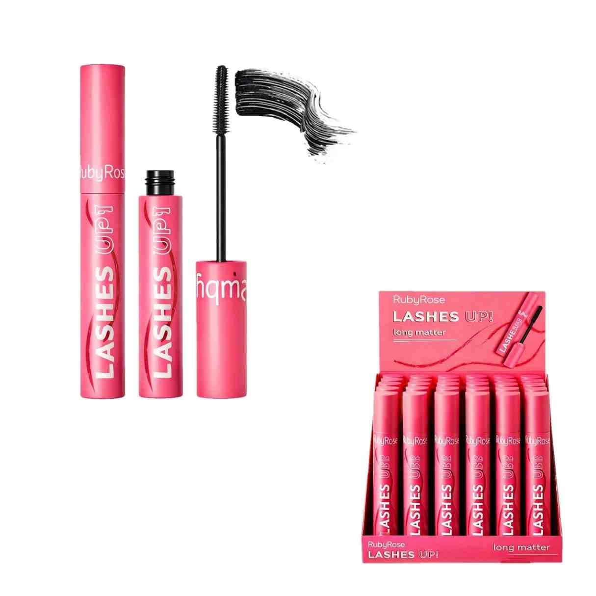 HB E2006 MASCARA PARA CILIOS LASHES UP RUBY ROSE CX/36