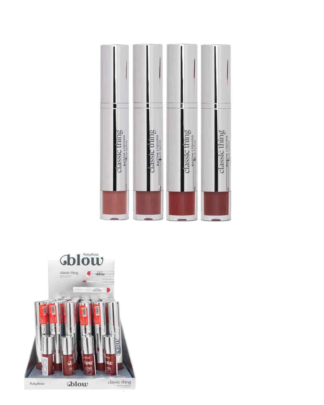 HB L6205-G1 BATOM LIQUIDO CLASSIC THING BLOW RUBY ROSE CX/36