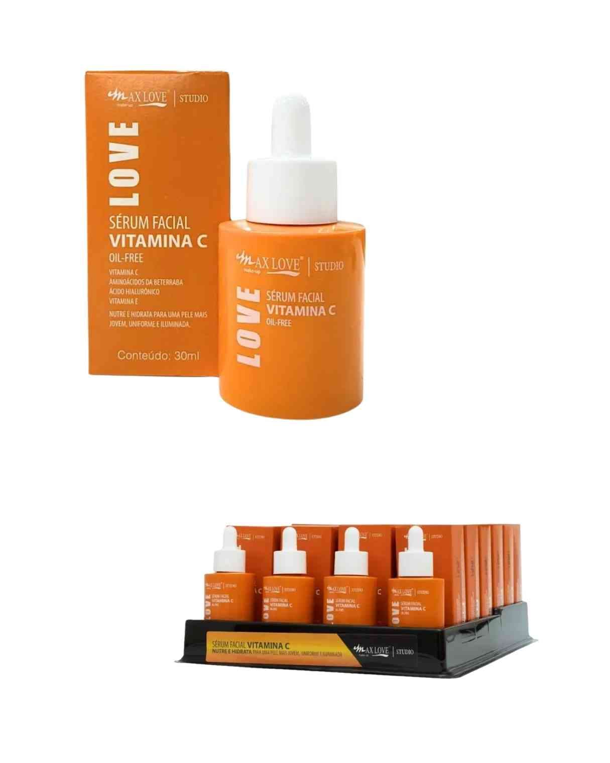 SERUM FACIAL VITAMINA C CX/ 24 MAX LOVE