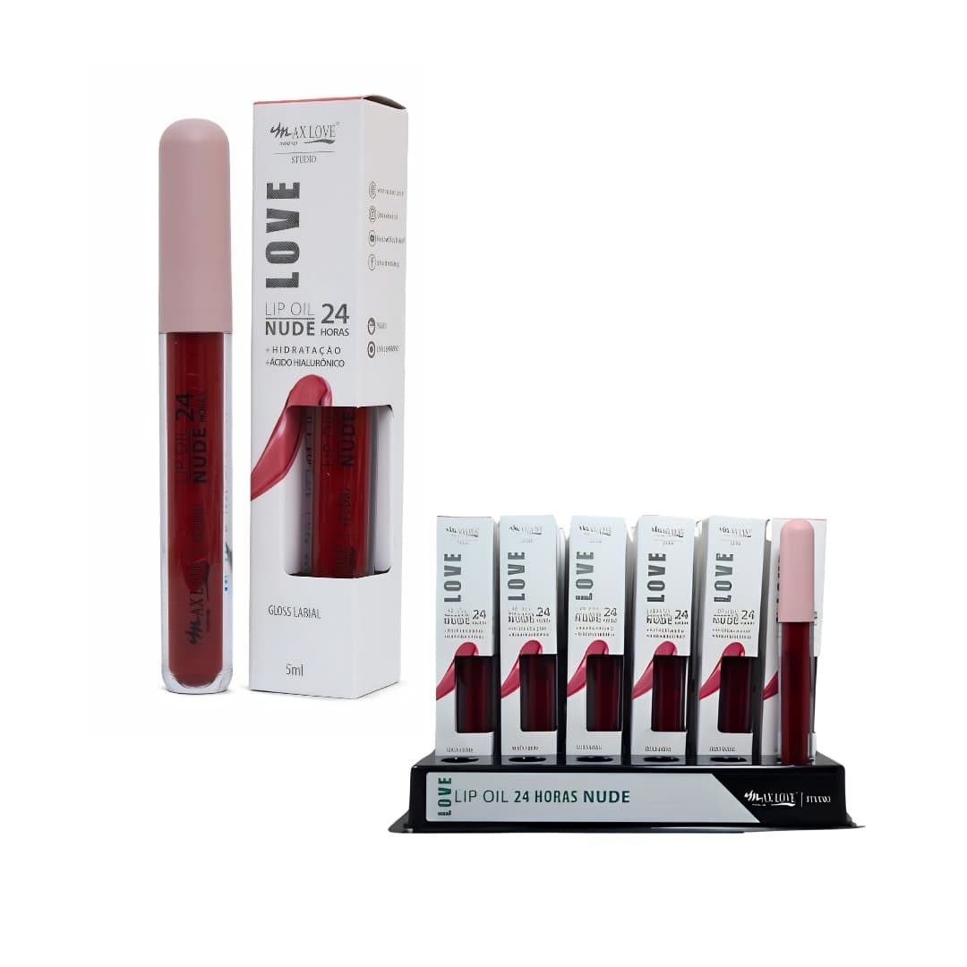 LIP OIL NUDE COR 810 CX/36 MAX LOVE