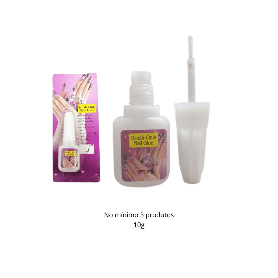 XS155-3 COLA PARA UNHA POSTICA (ROXO) 10GR RUBY ANJO