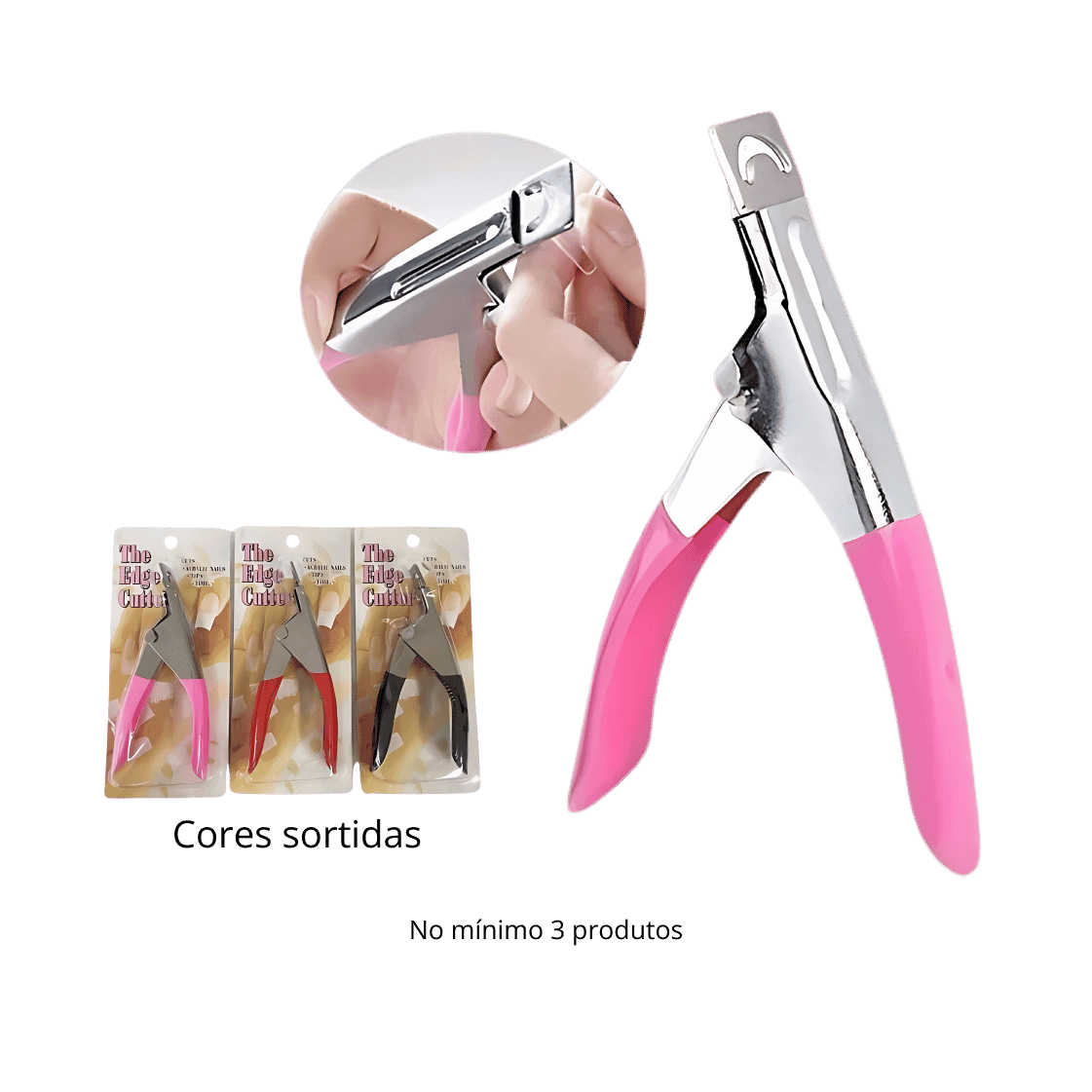 WL163 CORTADOR DE UNHAS DE METAL RUBY ANJO