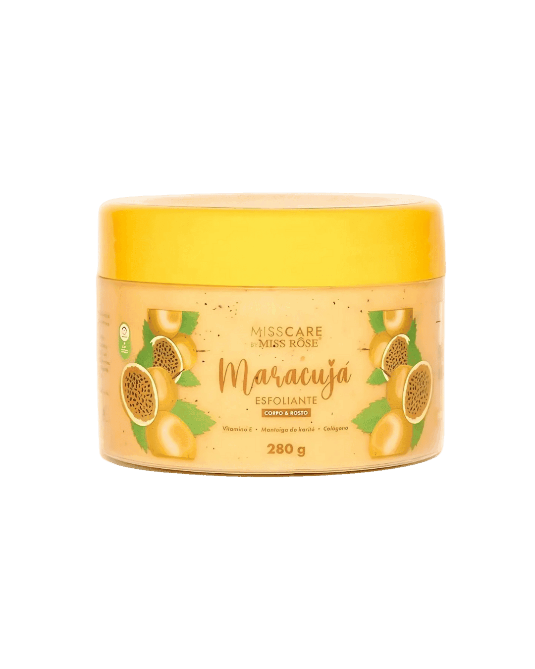 MR083-D ESFOLIANTE CORPORAL MARACUJA 280GR MISS ROSE