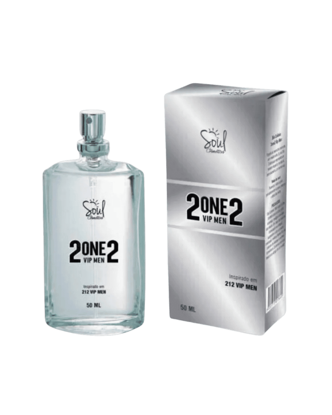 DEO COLONIA 2ONE2 VIP 50ML SOUL COSMETICOS