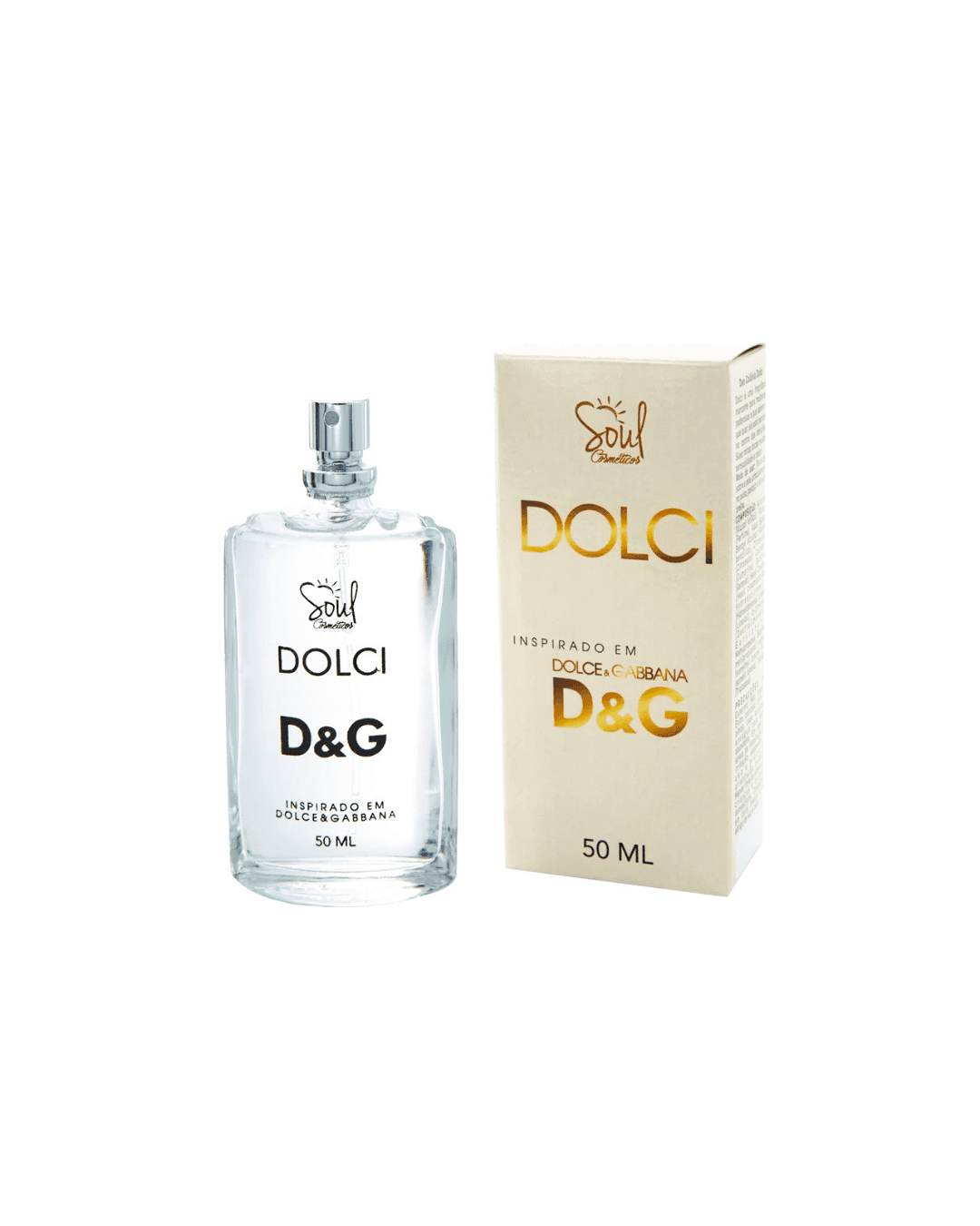DEO COLONIA DOLCI 50ML SOUL COSMETICOS