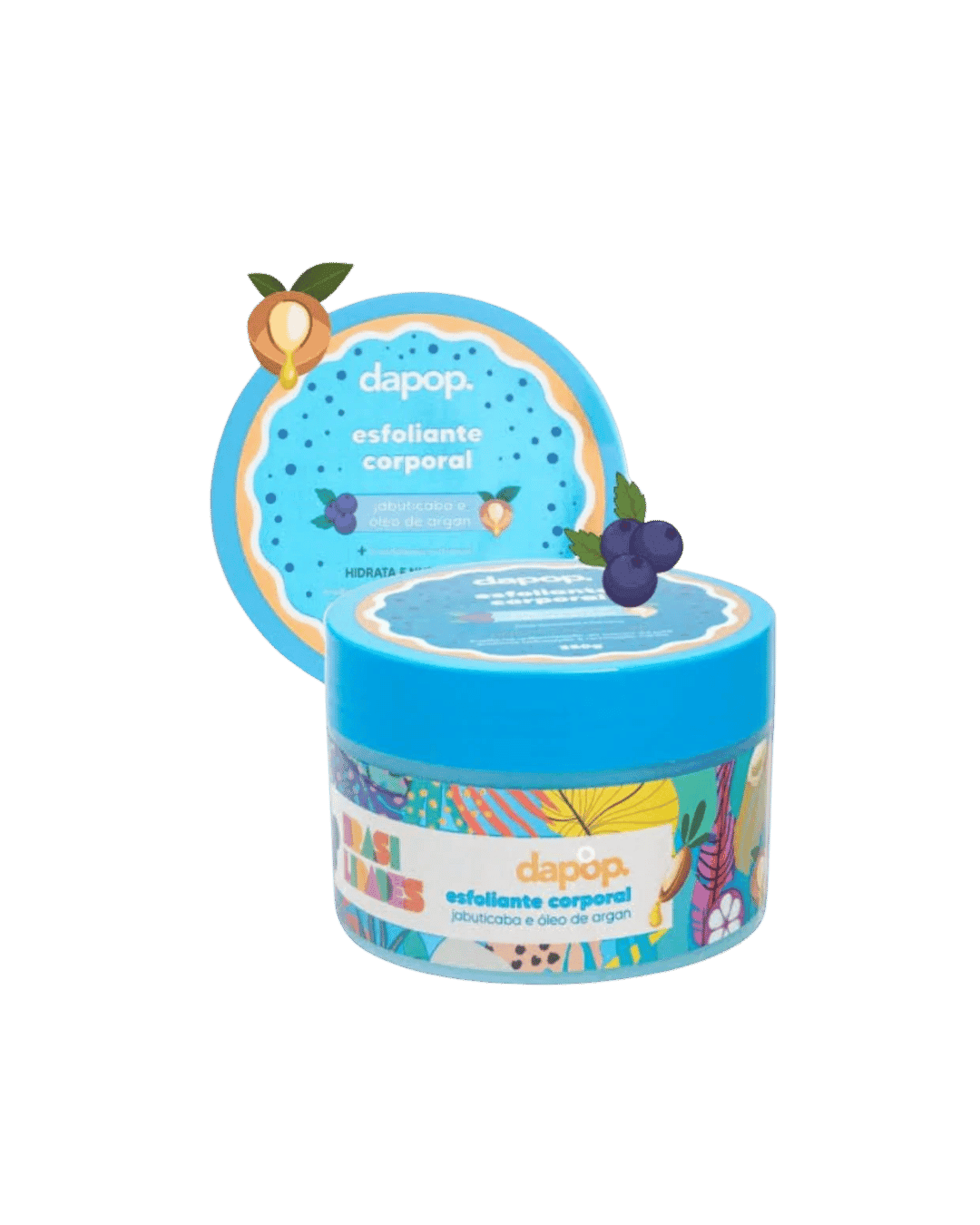 DP2286 ESFOLIANTE CORPORAL JABUTICABA E OLEO DE ARGAN DAPOP