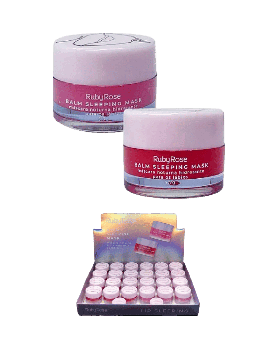 HB 8530 BALM SLEEPING MASK RUBY ROSE CX/24