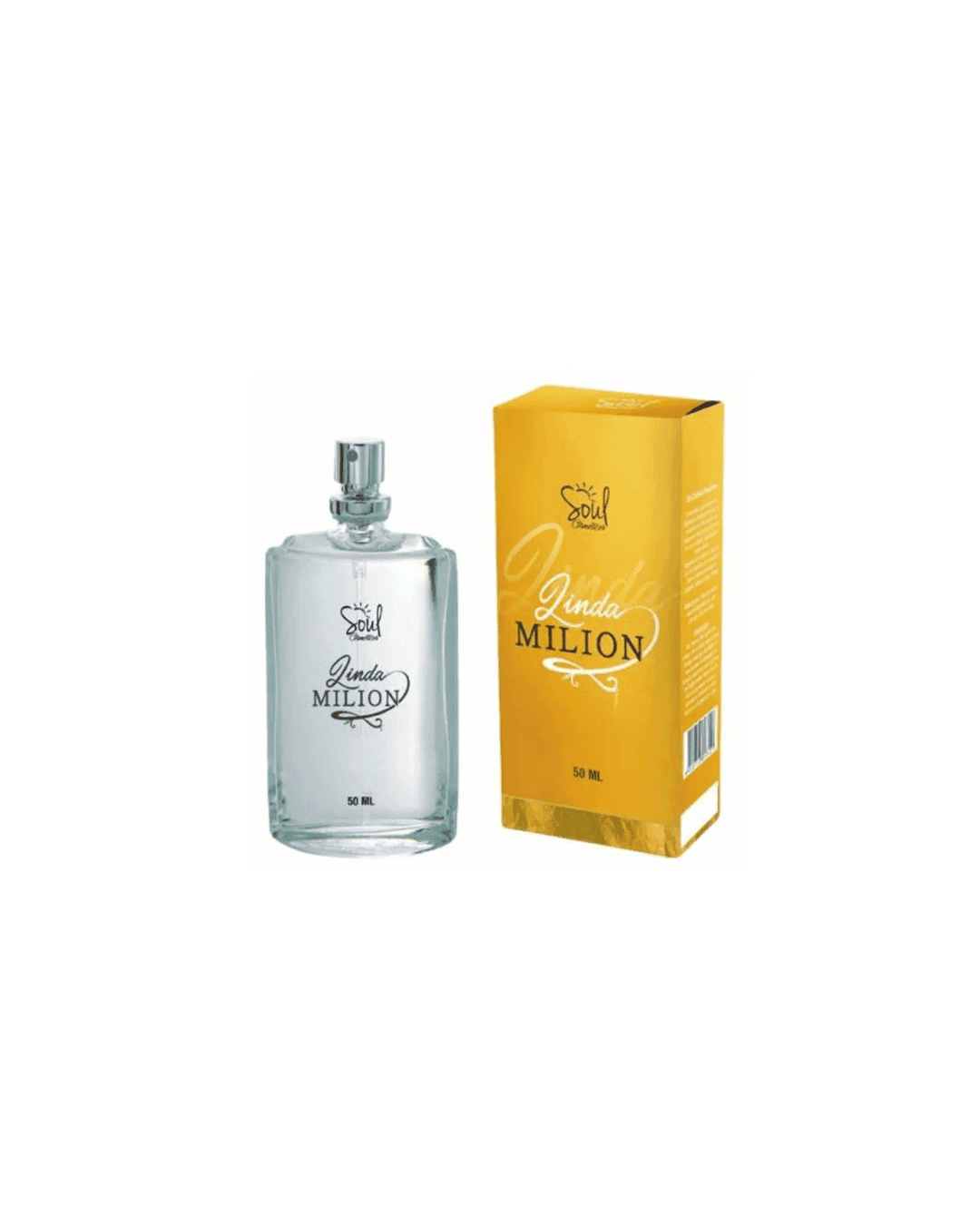 DEO COLONIA LINDA MILION 50ML SOUL COSMETICOS