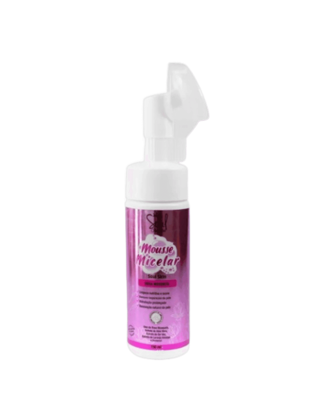 MOUSSE MICELAR SKIN ROSA MOSQUETA 150ML SOUL COSMETICOS