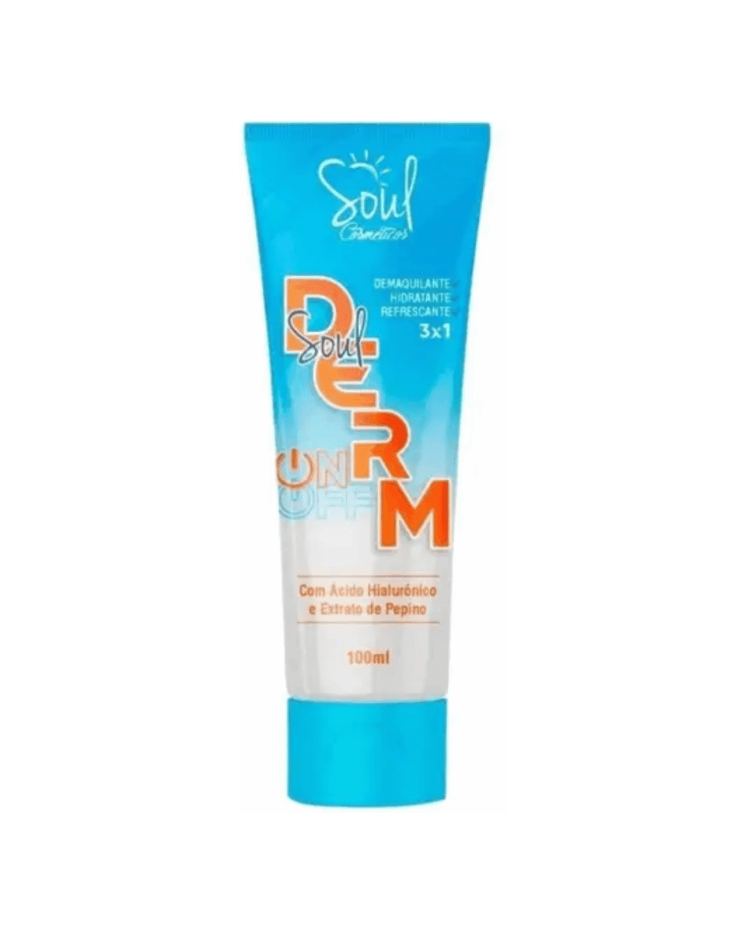SABONETE LIQUIDO FACIAL 3X1 100ML SOUL COSMETICOS