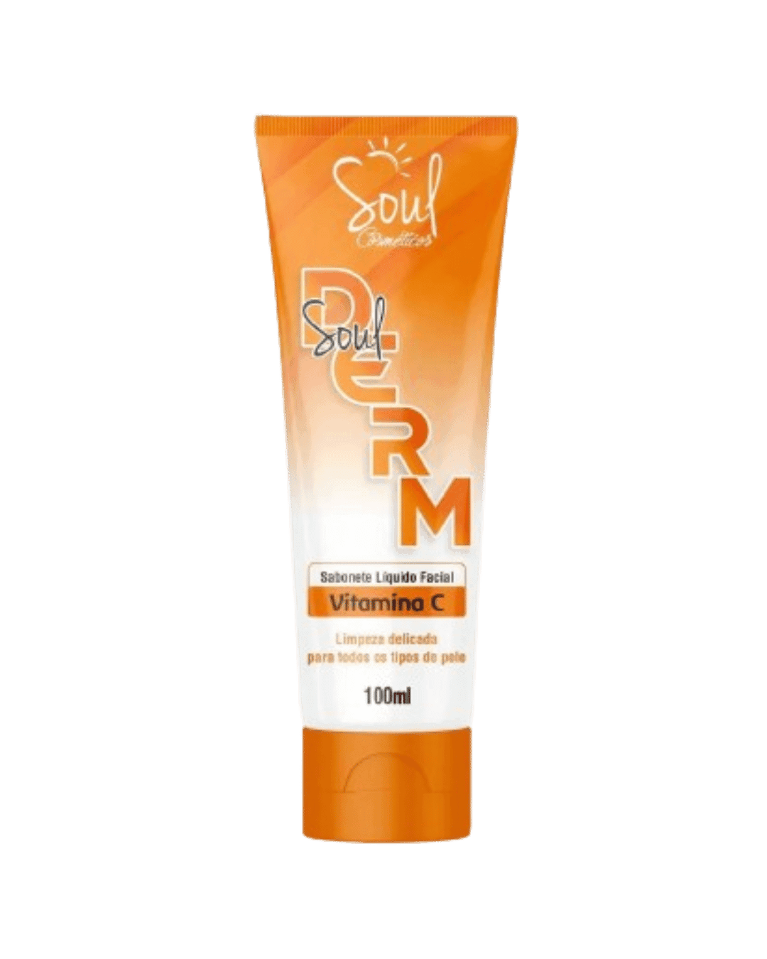 SABONETE LIQUIDO FACIAL VITAMINA C DERM 100ML SOUL COSMETI