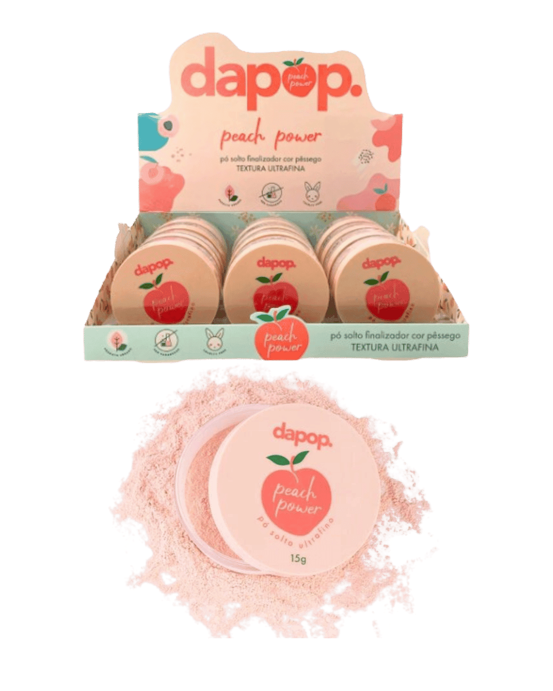 DP2291 PO SOLTO PEACH POWER CX/12 DAPOP