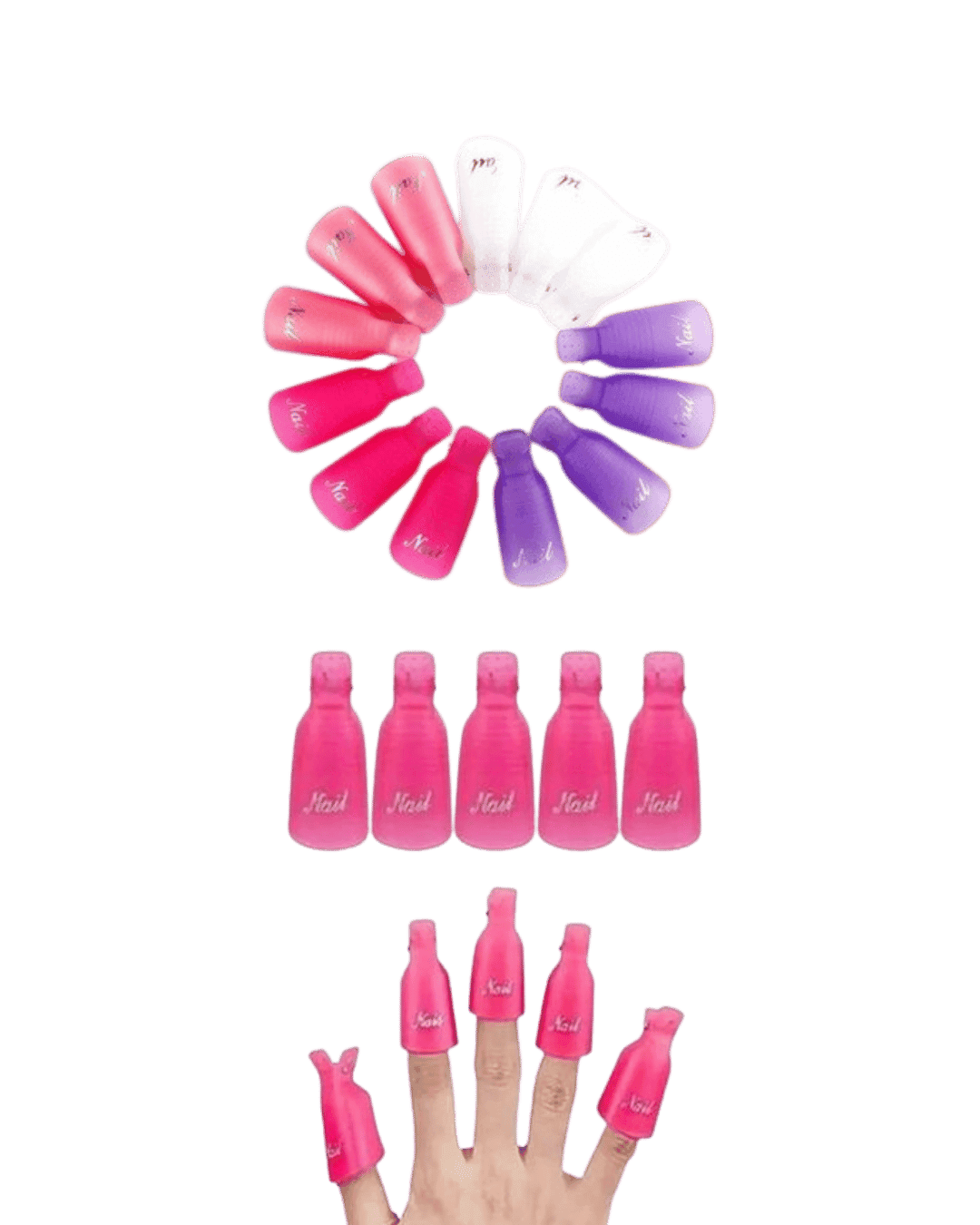 DF-PM174006 ACESSORIO DE UNHA NAIL POLISH 10UN DAFU
