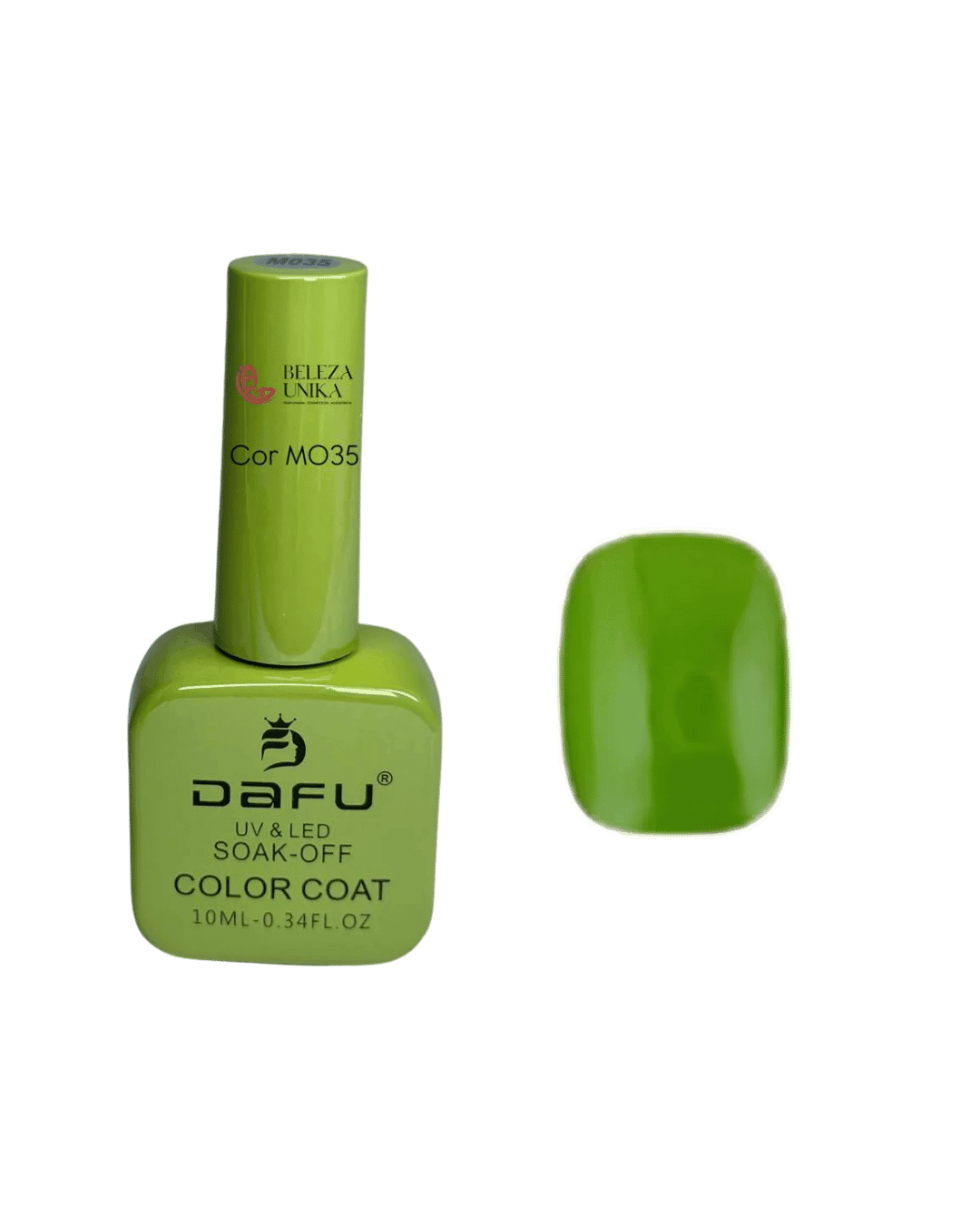 DF-EM80M-35 ESMALTE PARA UNHAS EM GEL VERDE 10ML DAFU