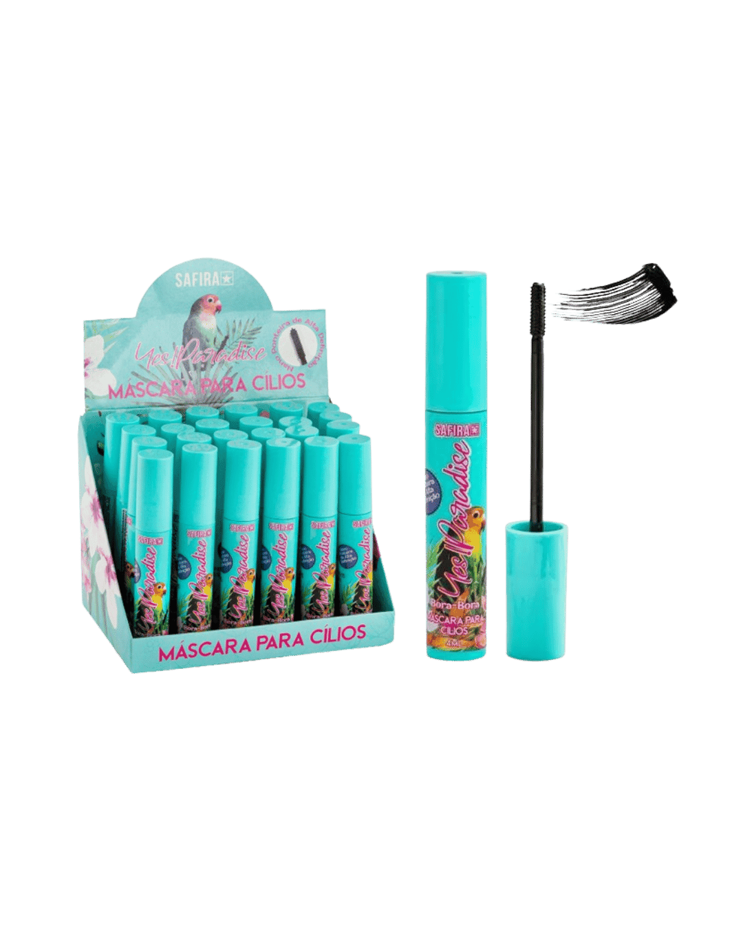 MASCARA DE CILIOS YES PARADISE CX/24 SAFIRA