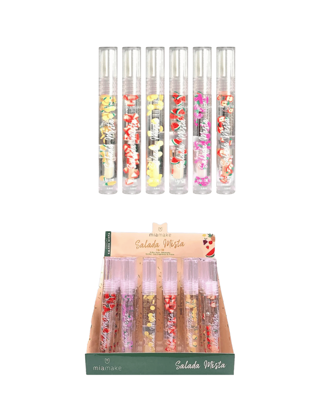 424 LIP OIL SALADA MISTA CX/24 MIAMAKE