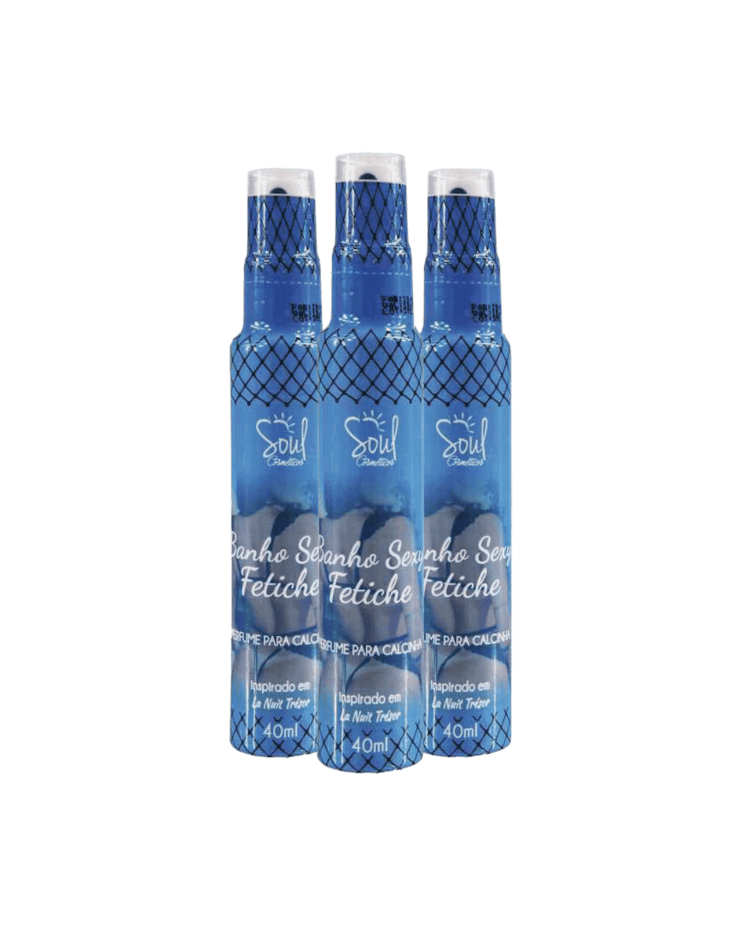 PERFUME PARA CALCINHA BANHO SEXY FETICHE 40ML SOUL COSMETI