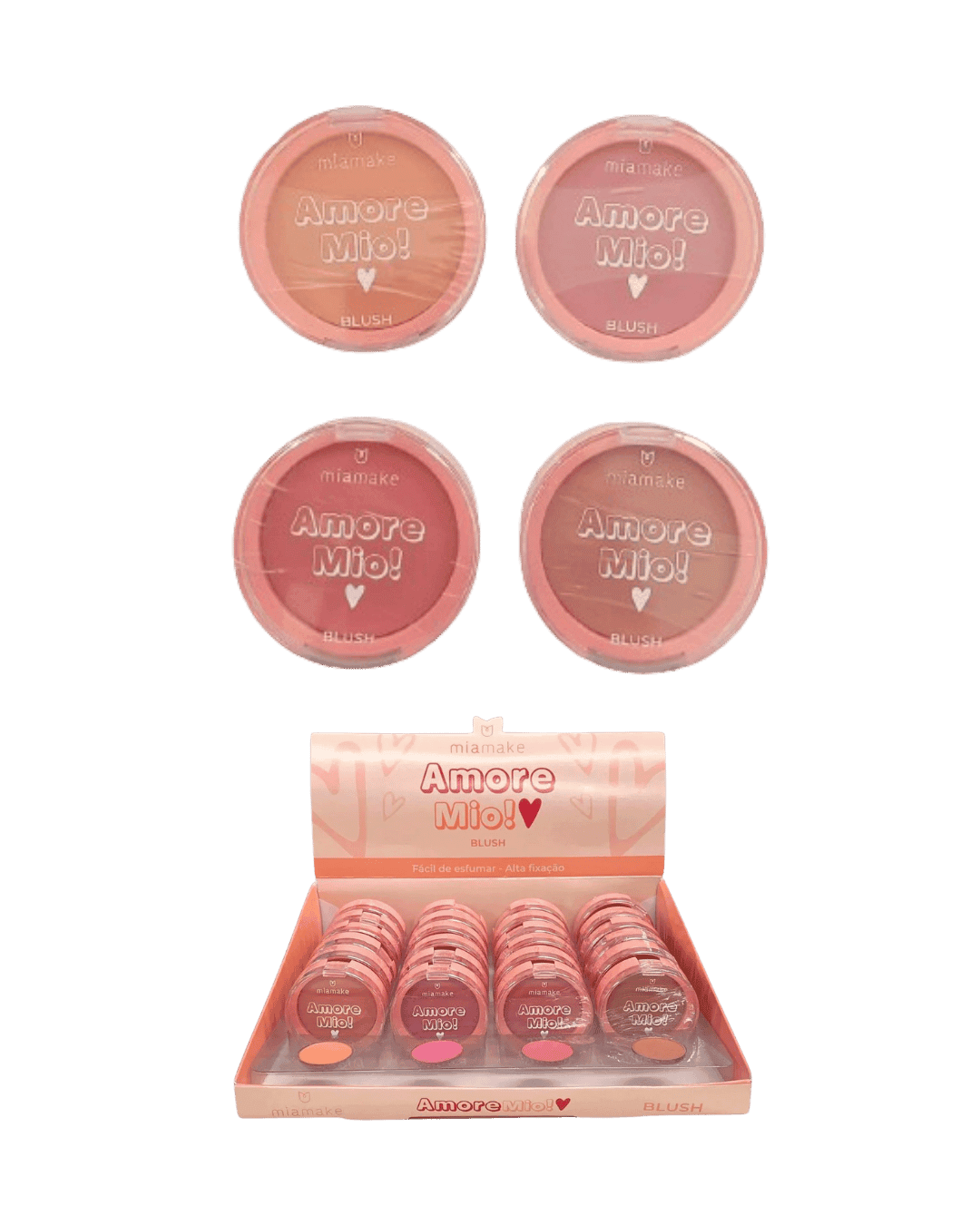 391 BLUSH MIAMAKE AMORE MIO CX/24