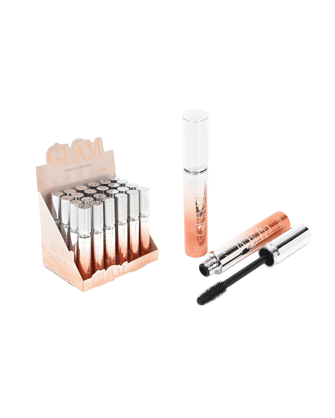 2218.1.1 MASCARA DE CILIOS GLAM CX/24 VIVAI